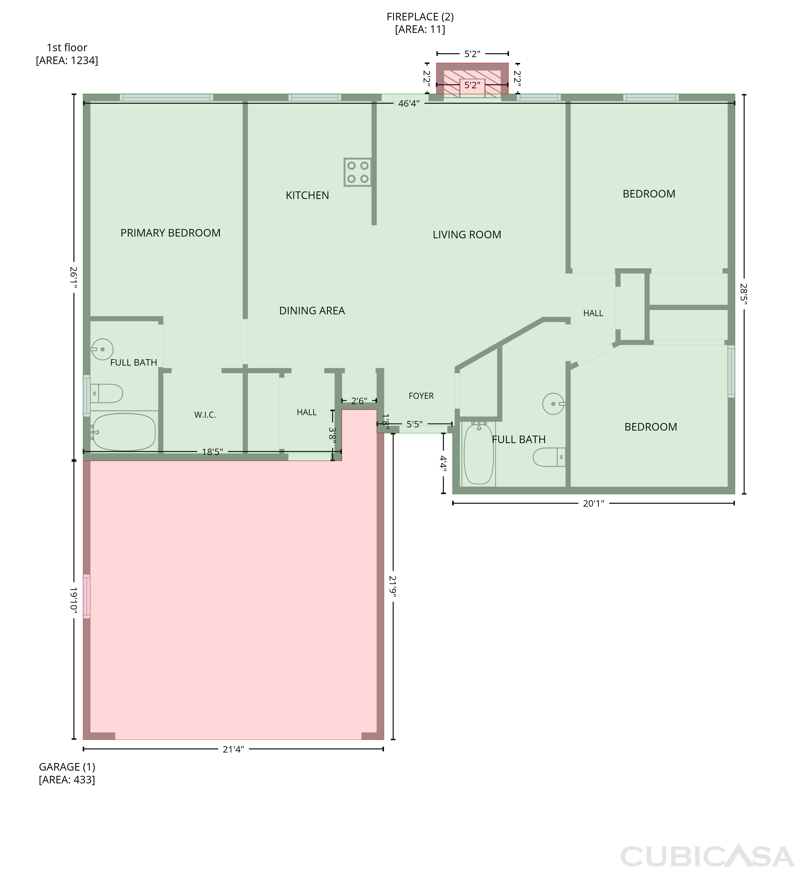 Main Floor of 6120 Dorchester Dr, Rex, GA