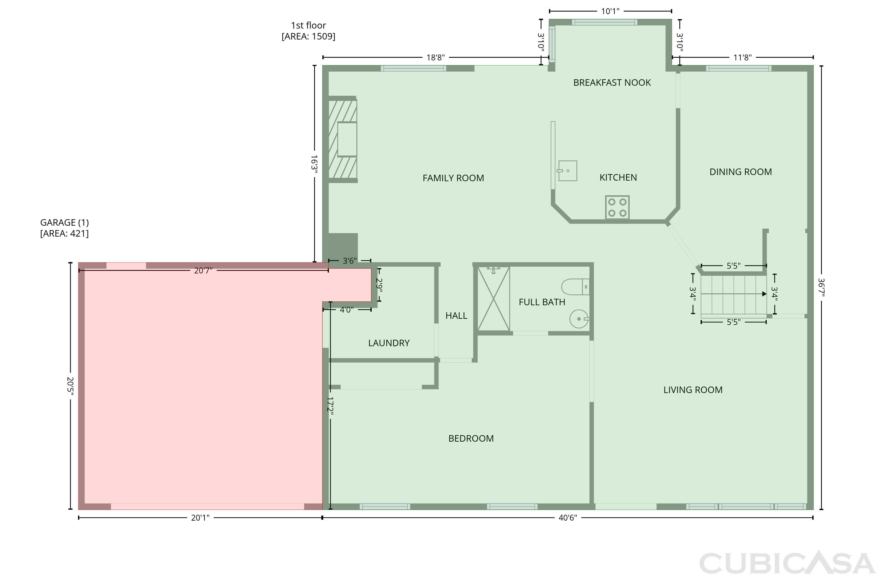 Main Floor of 2371 W Via Bello Dr, Rialto, CA