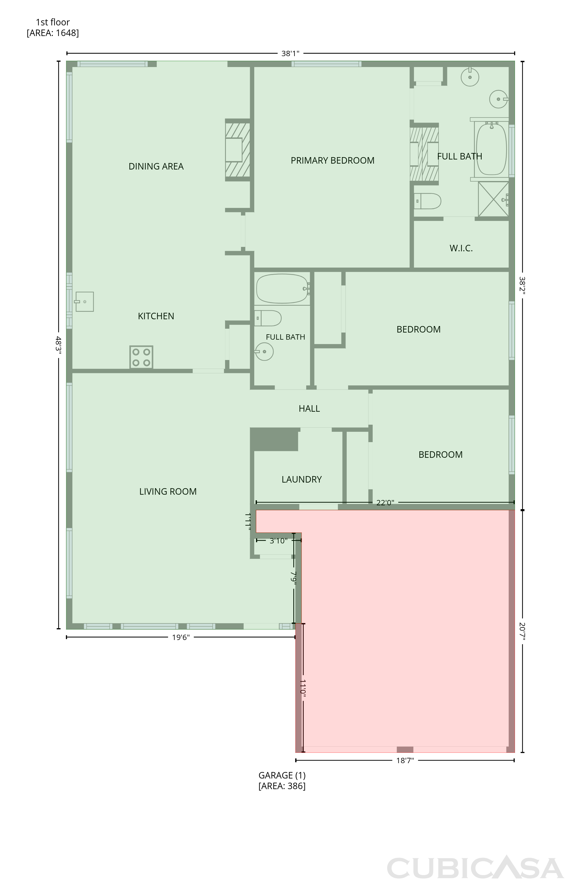 Main Floor of 3840 Habersham, Schertz, TX