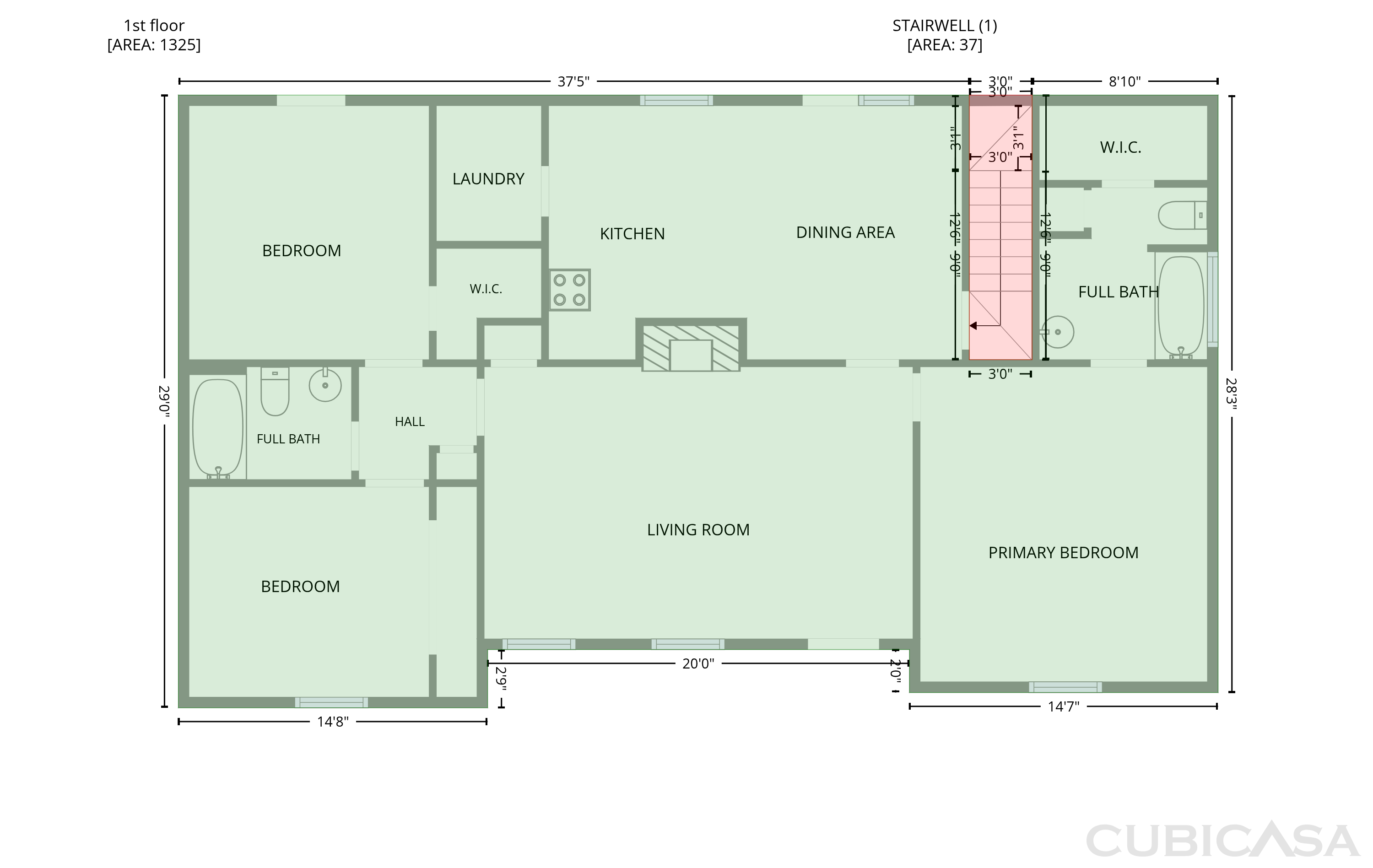 Second Floor of 1201 Verkler Dr, Clarksville, TN