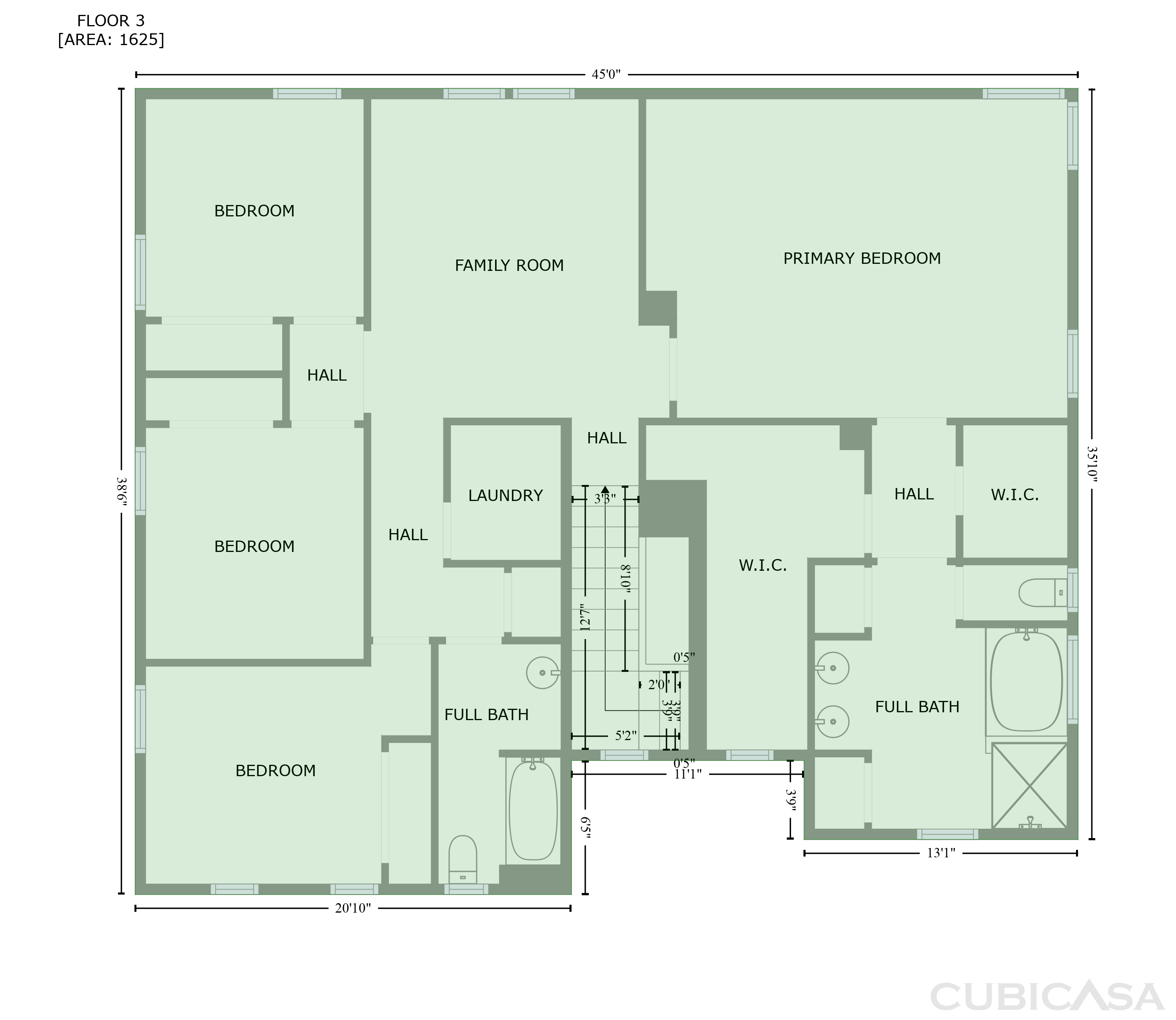 Third Floor of 4732 Lonnie Dr, Rolesville, NC