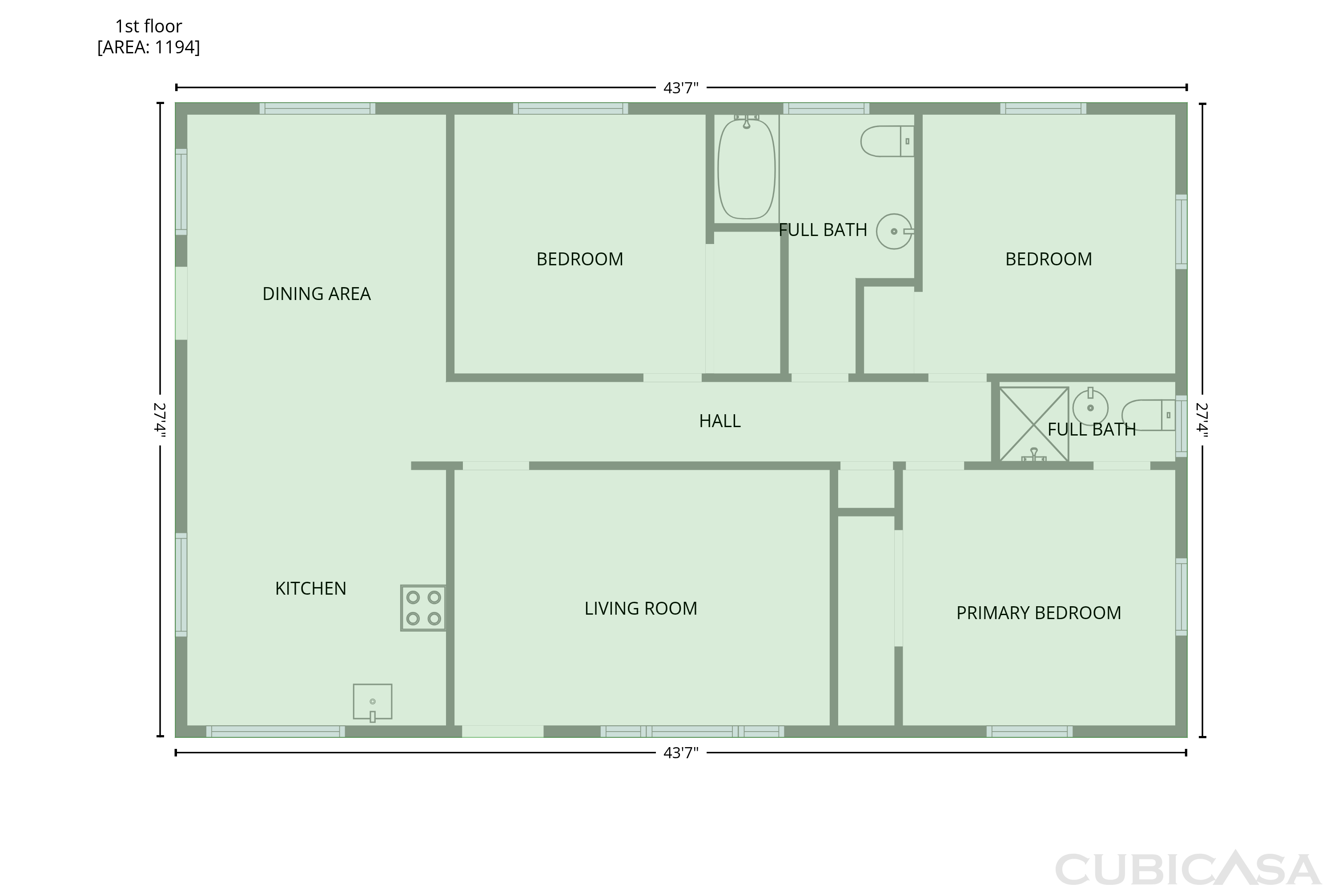 Main Floor of 1811 S Post Rd, Shelby, NC