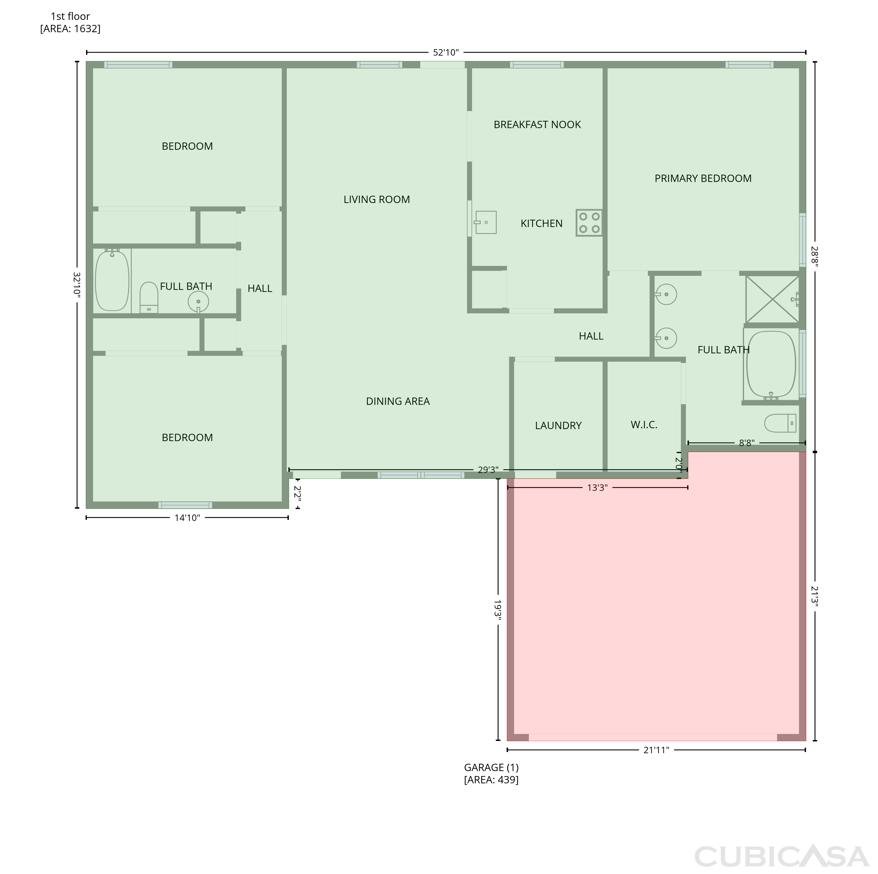 Main Floor of 734 Mitscher Dr, Spring Hill, TN