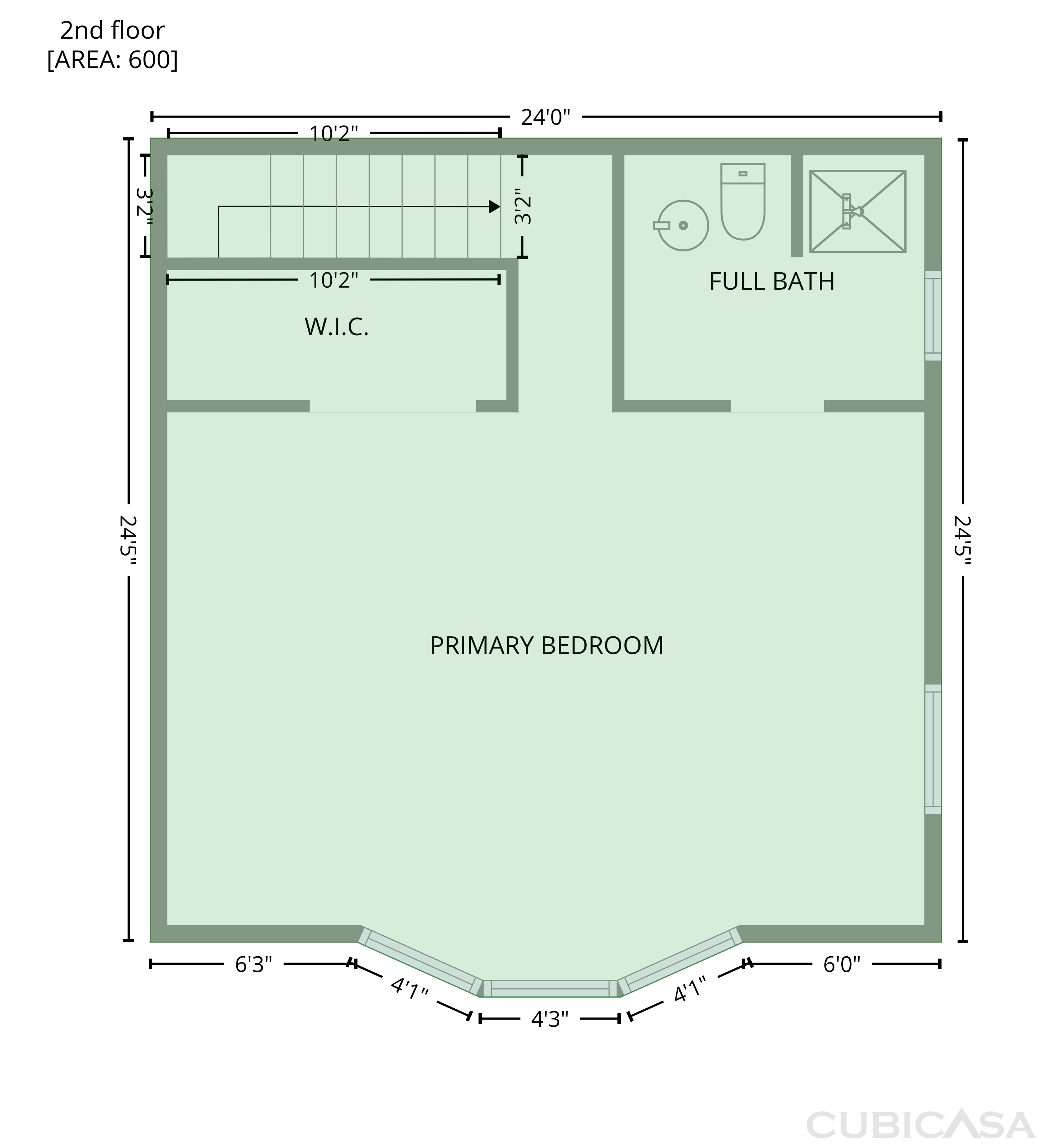 Second Floor of 4552 Fall City Rd, Jasper, AL