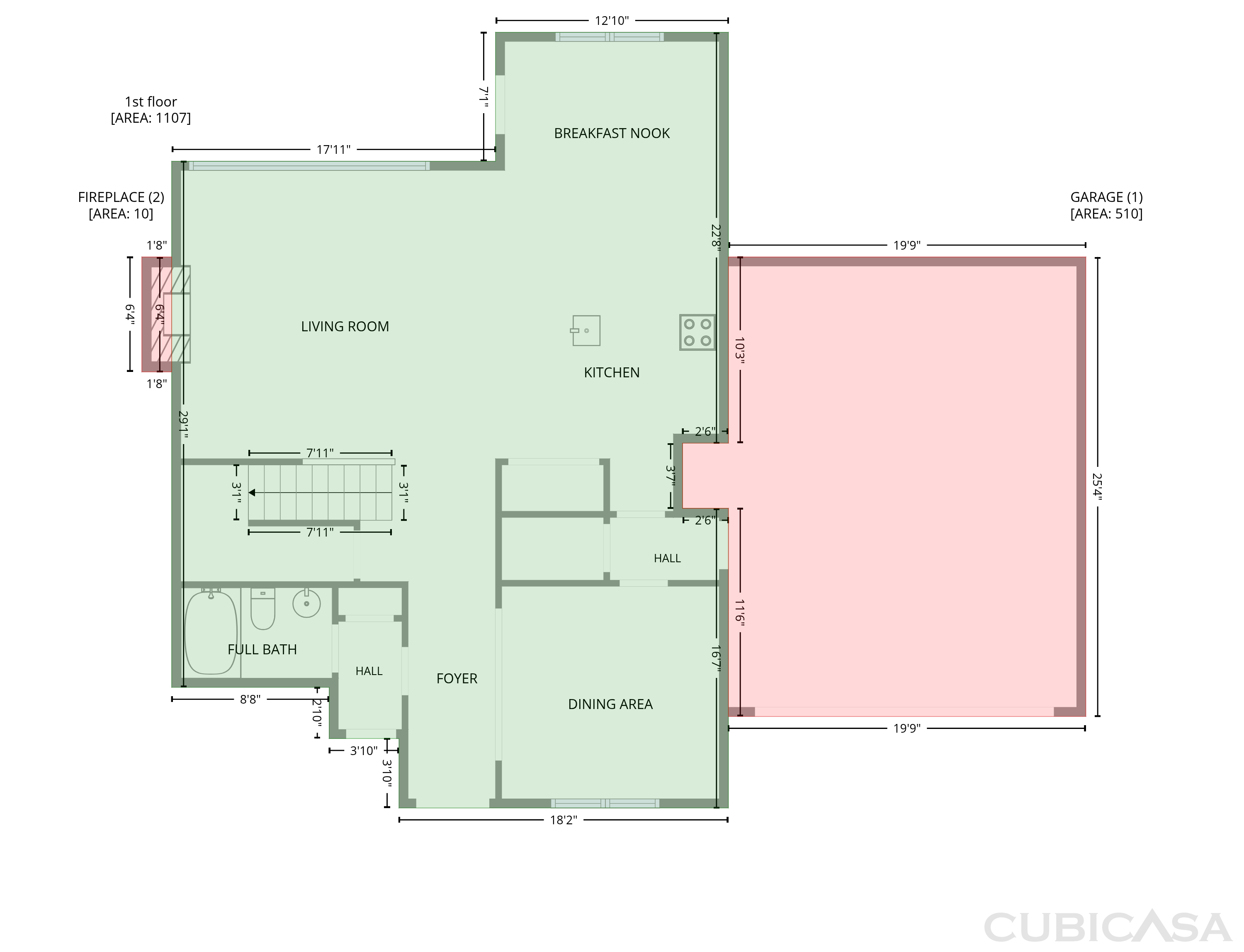 Main Floor of 1705 Orileys Run, Winder, GA