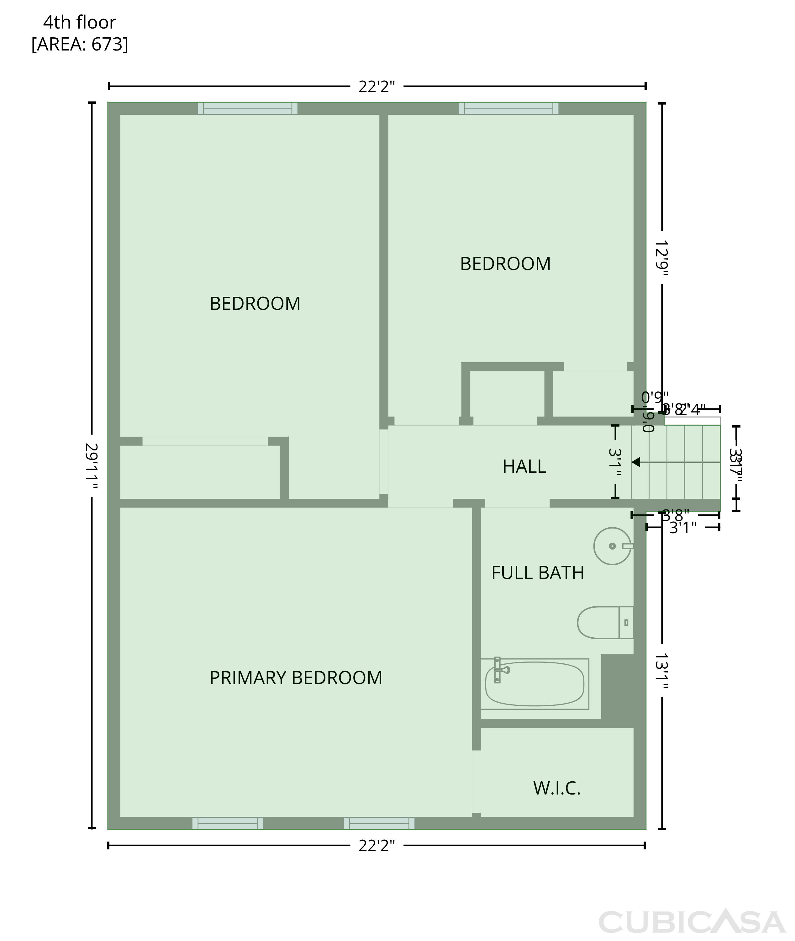 Floor 8 of 2114 S Eagle Ct, Aurora, CO