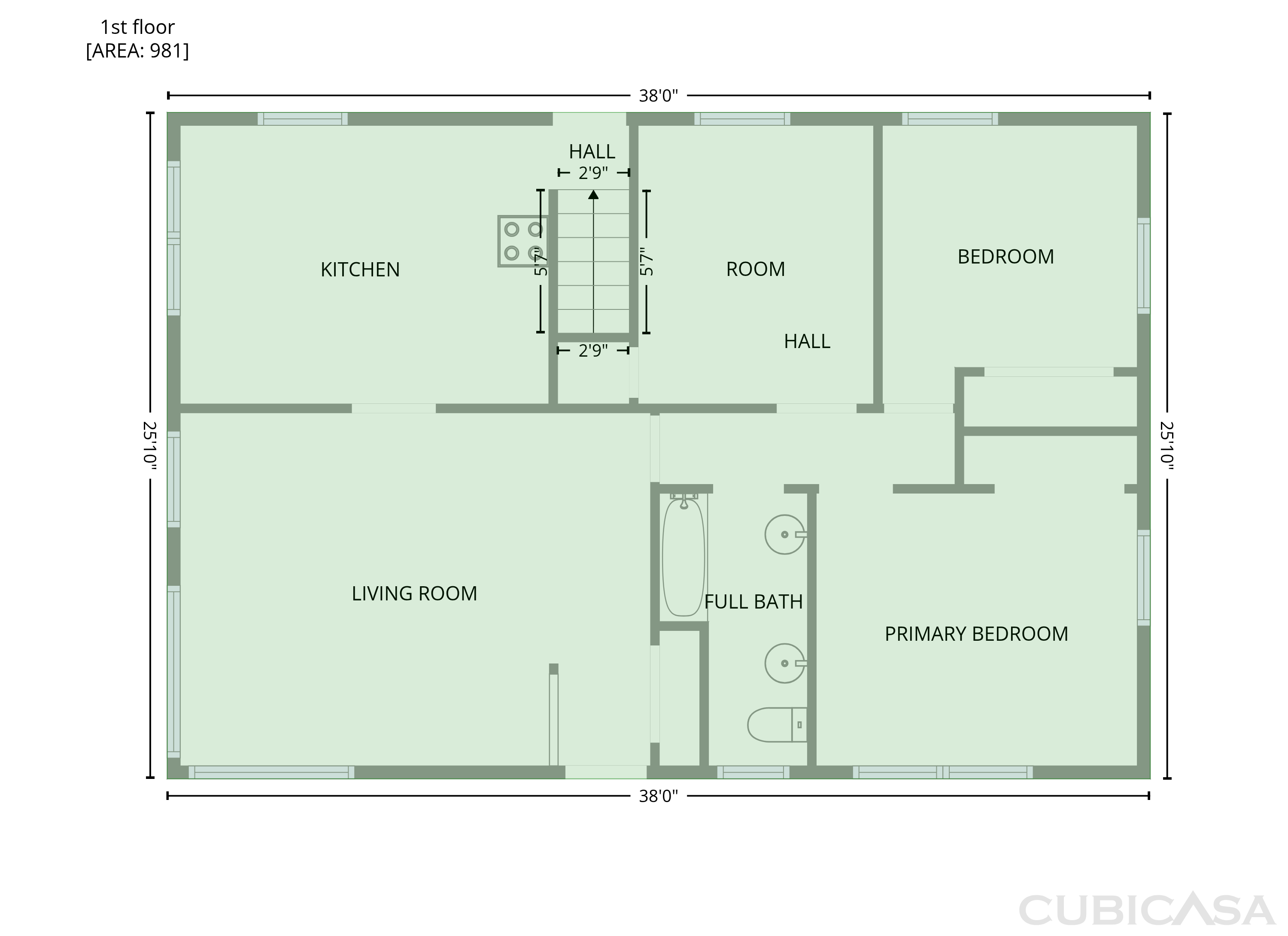 Second Floor of 2804 Churchill St, Roseville, MN