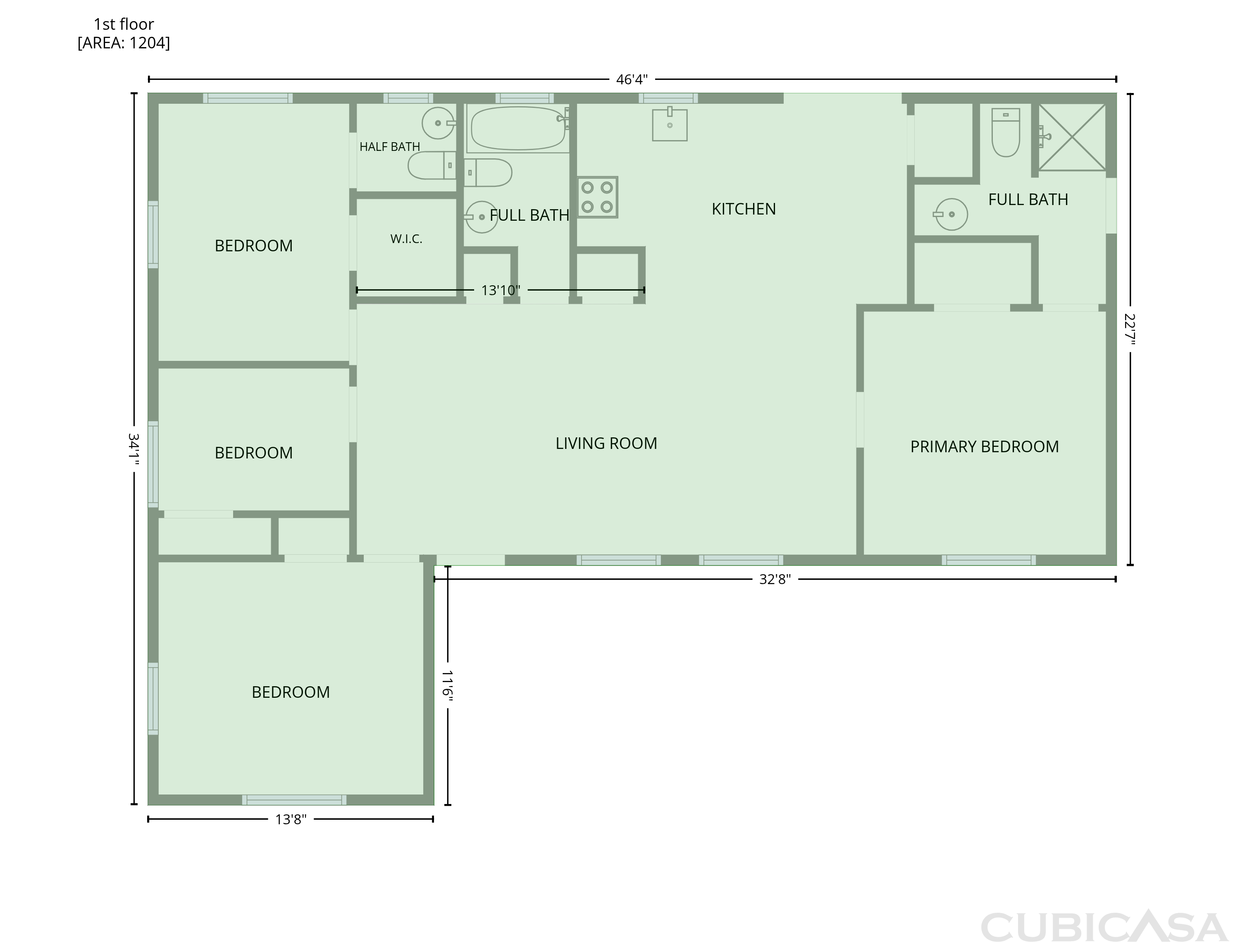 Main Floor of 7018 Lynwood Dr, Tampa, FL