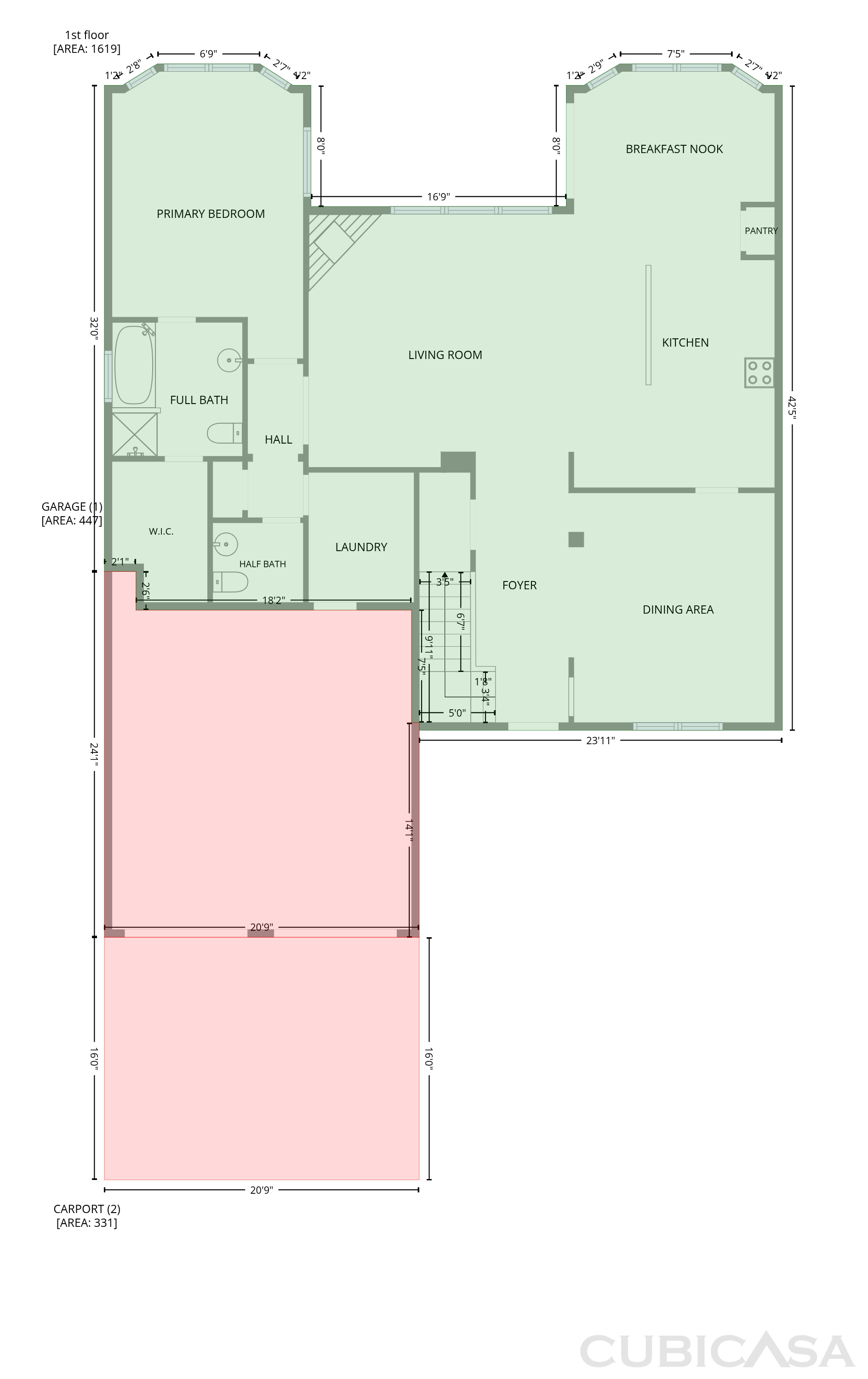 Main Floor of 676 Grassy Hill Rd, Summerville, SC
