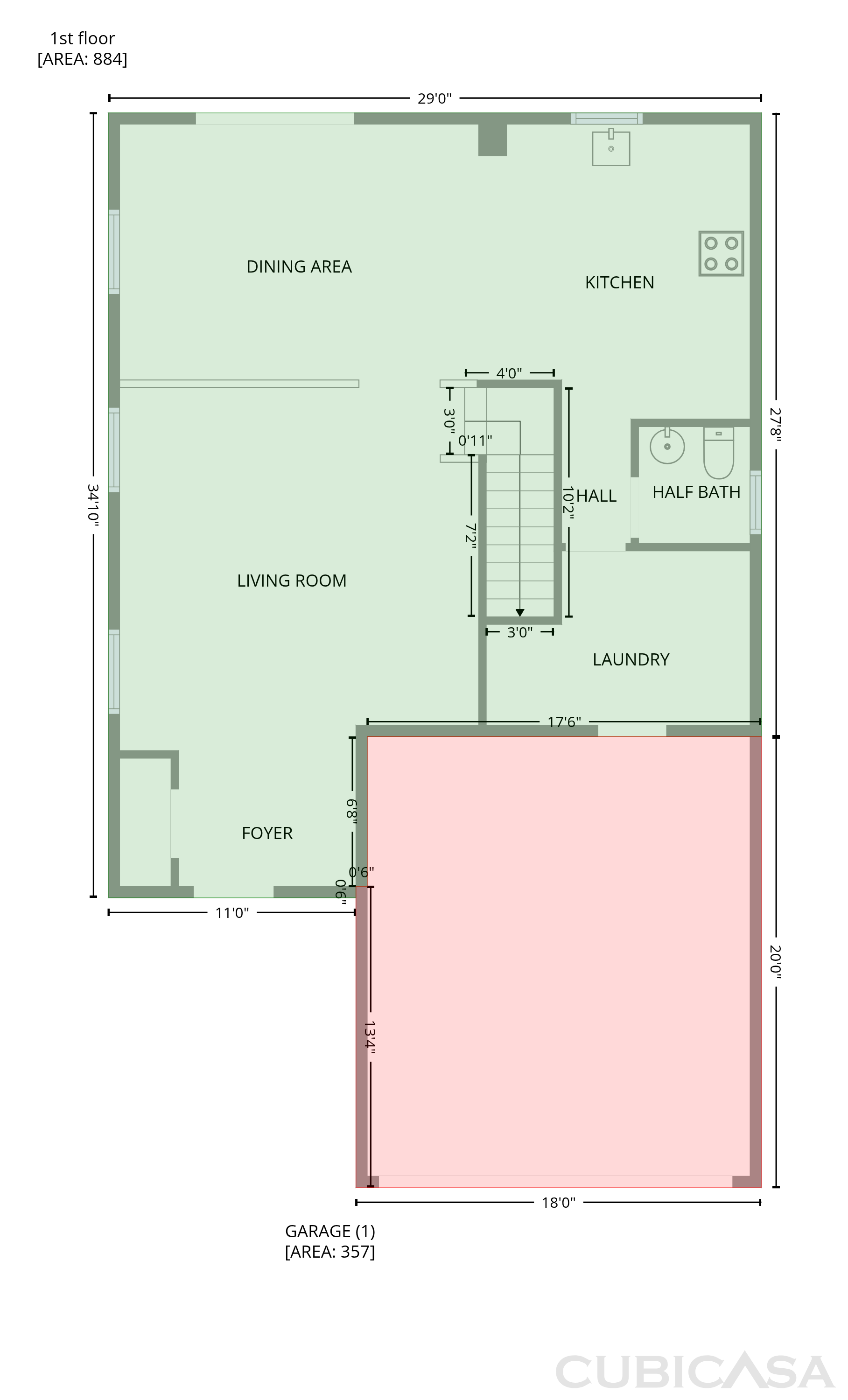 Main Floor of 939 Staffordale Manor Ln, Houston, TX