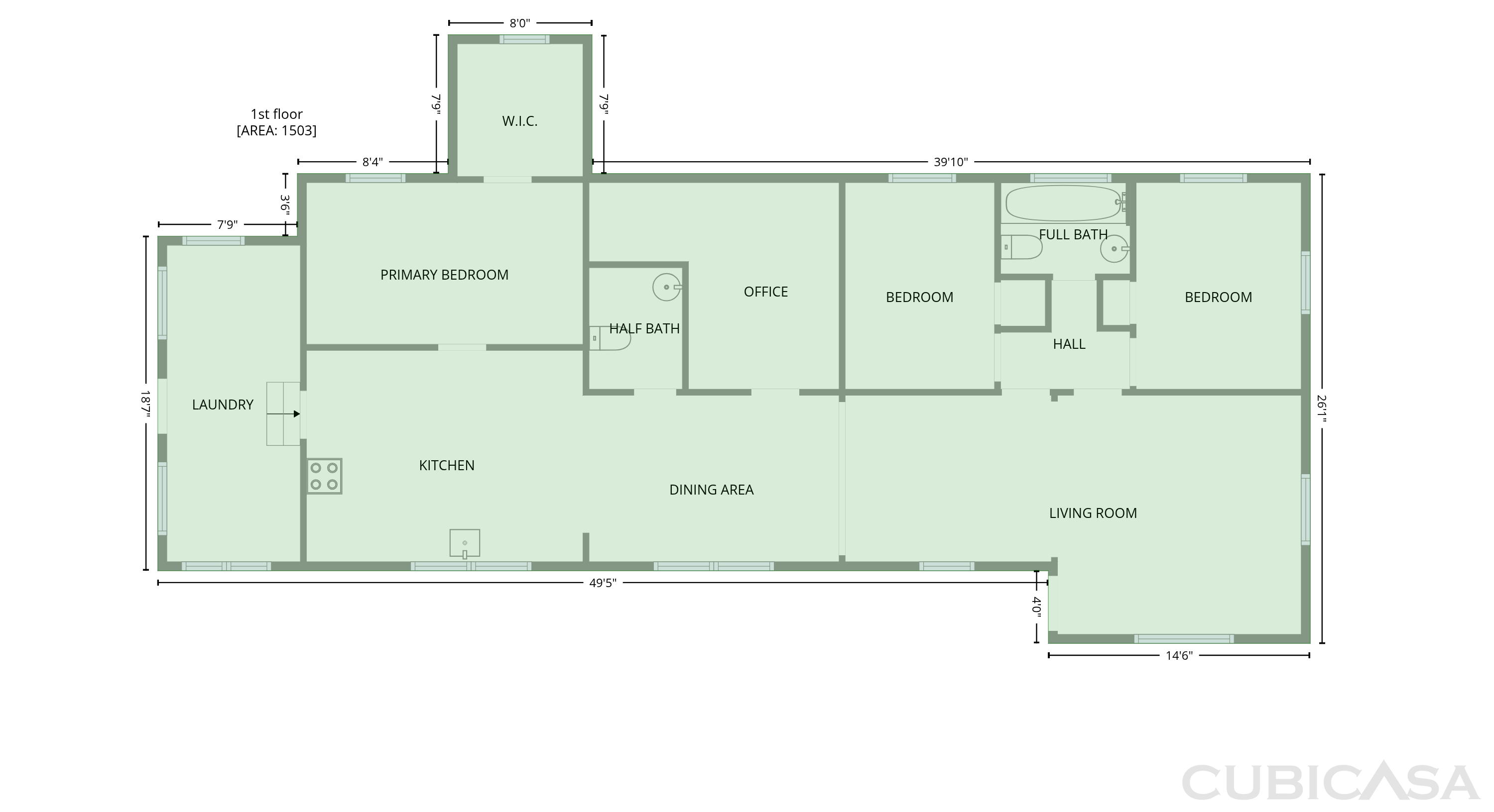 Main Floor of 630 S Lee St, Batesburg, SC