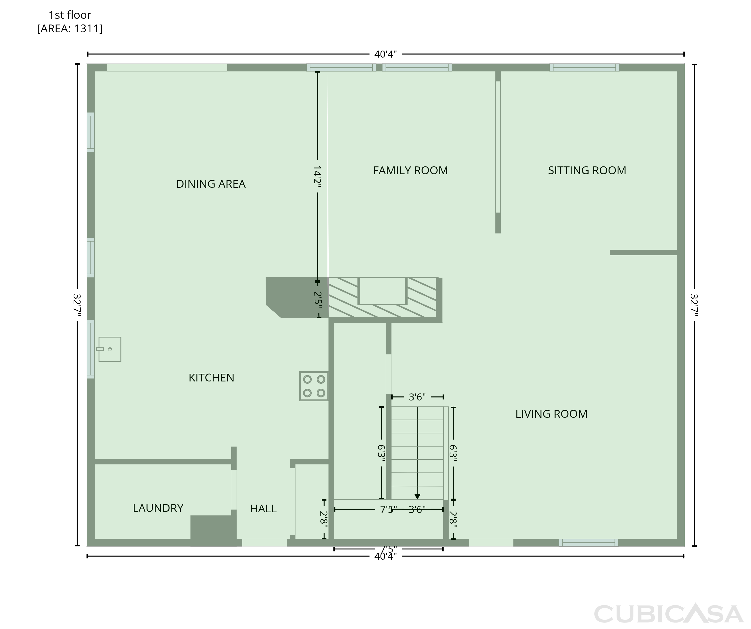 Main Floor of 2724 Bertolani Cir, Elk Grove, CA