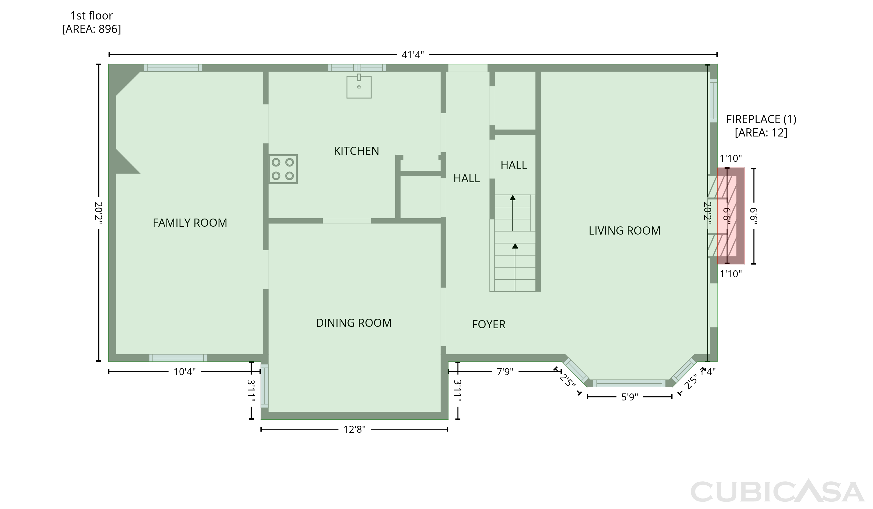 Main Floor of 1408 Genesee Ave NE, Warren, OH