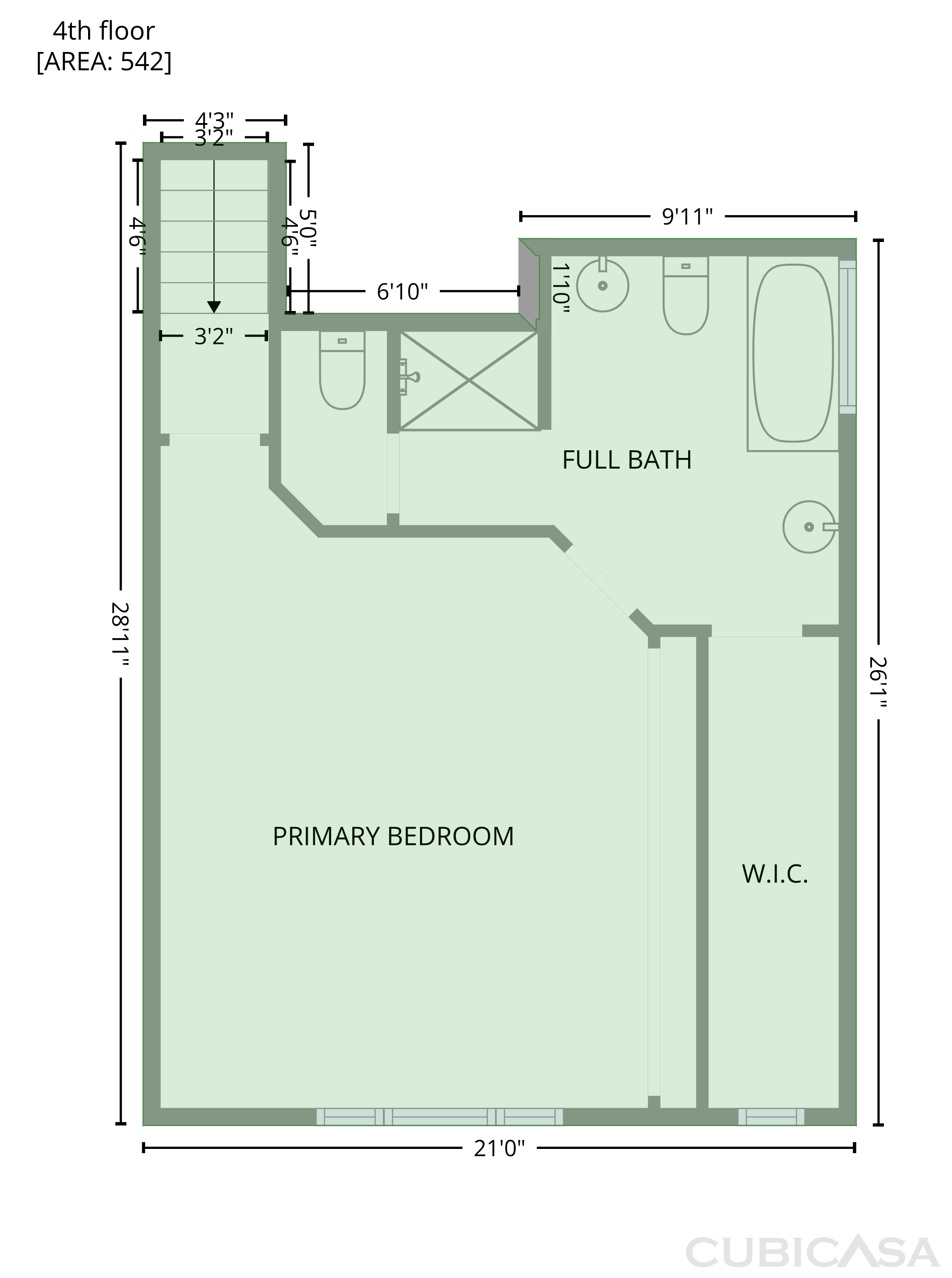Floor 5 of 4304 S Shrank Ct, Independence, MO