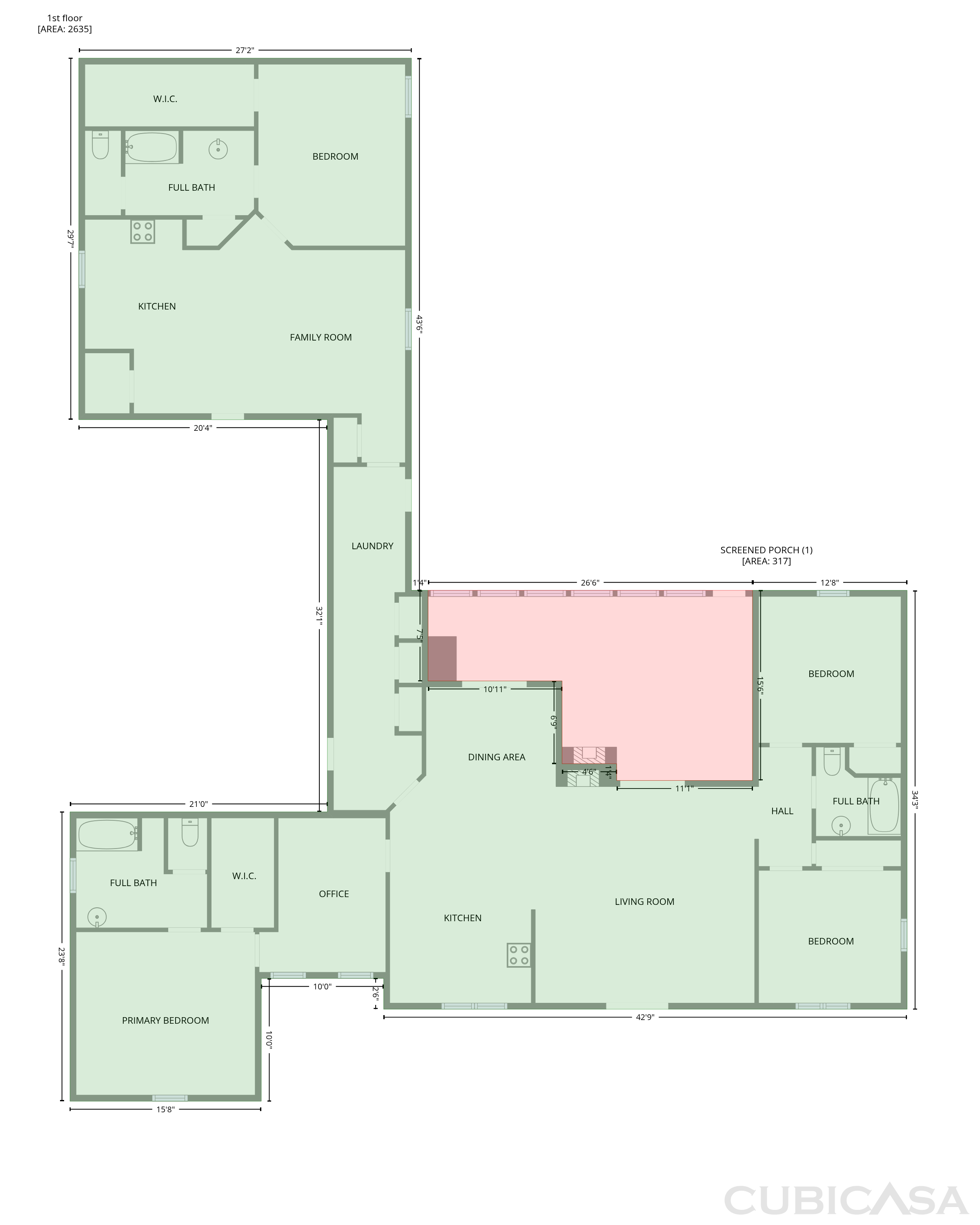 Main Floor of 6400 Clark Rd, Sunbury, OH