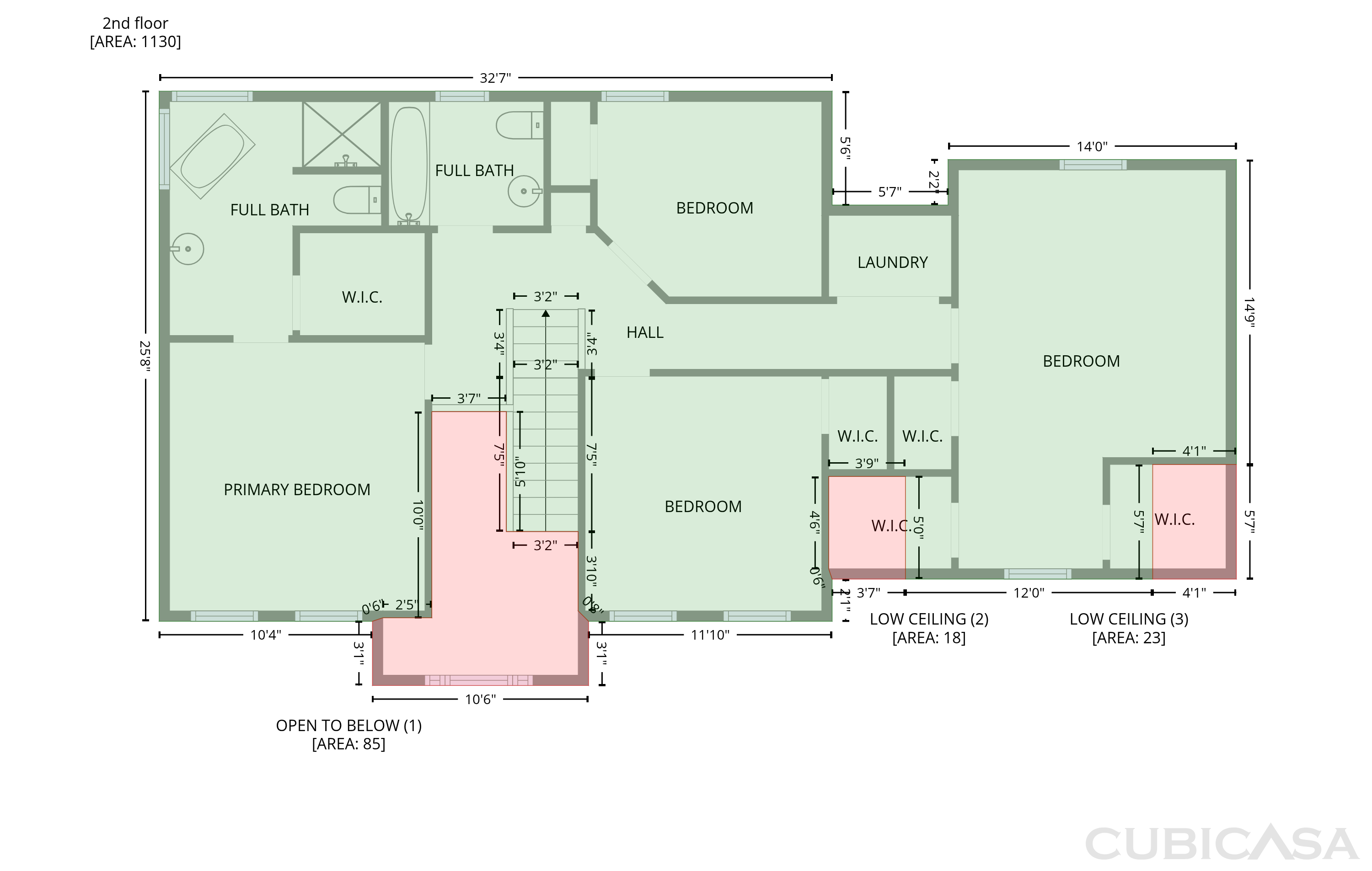 Second Floor of 3099 Brooksong Way, Dacula, GA