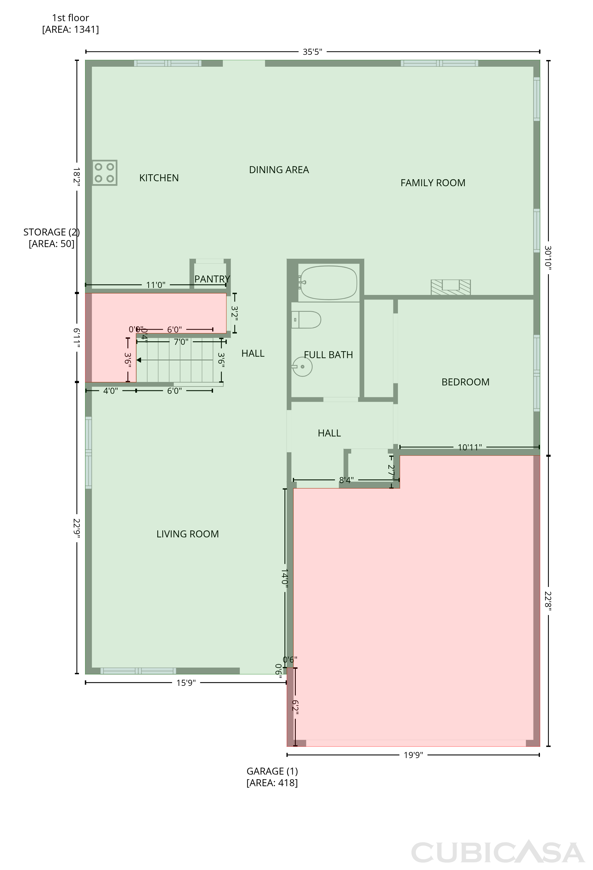 Main Floor of 3940 E Blue Spruce Ln, Gilbert, AZ