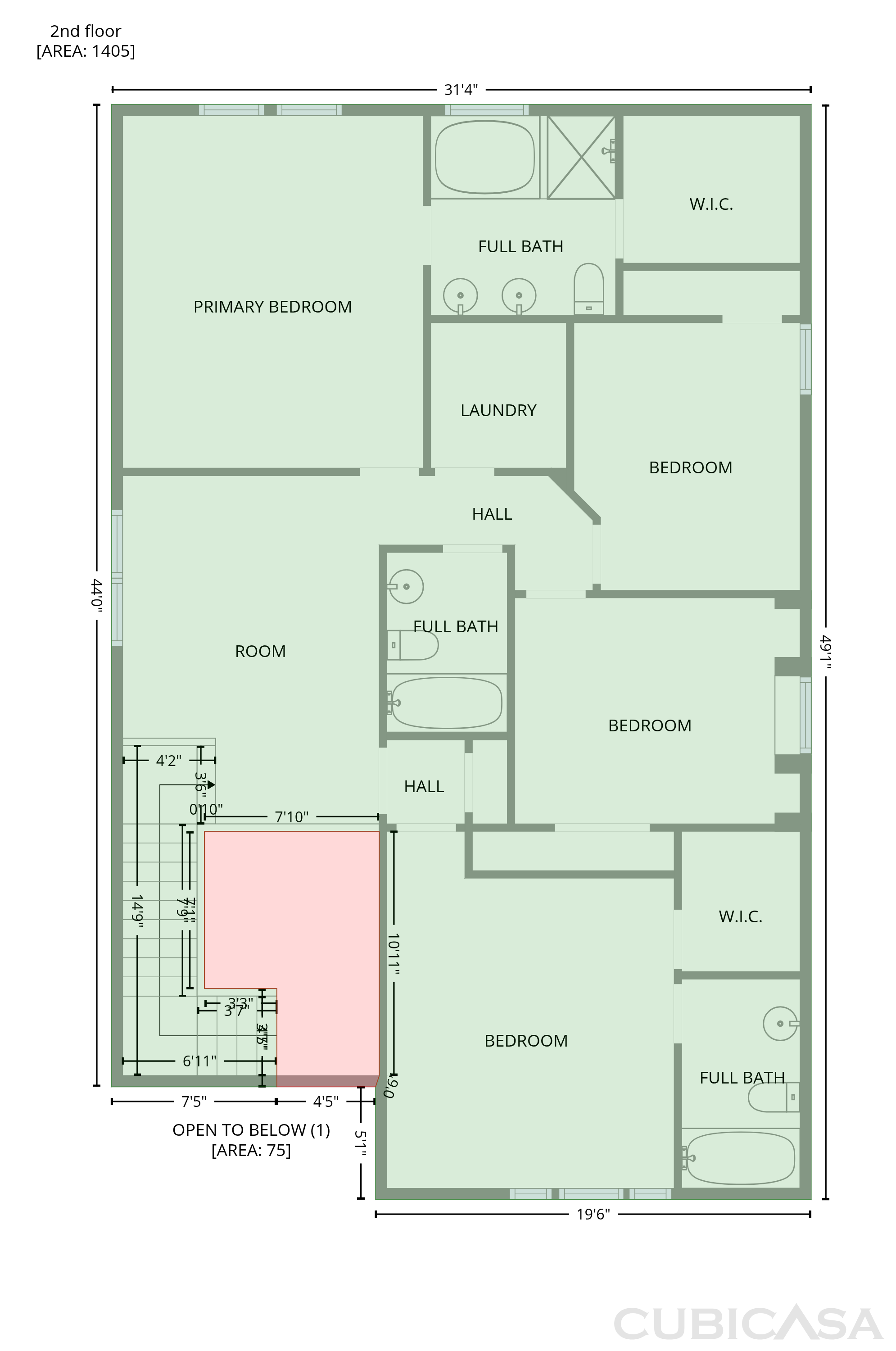 Second Floor of 3513 Nuhn Way, New Braunfels, TX