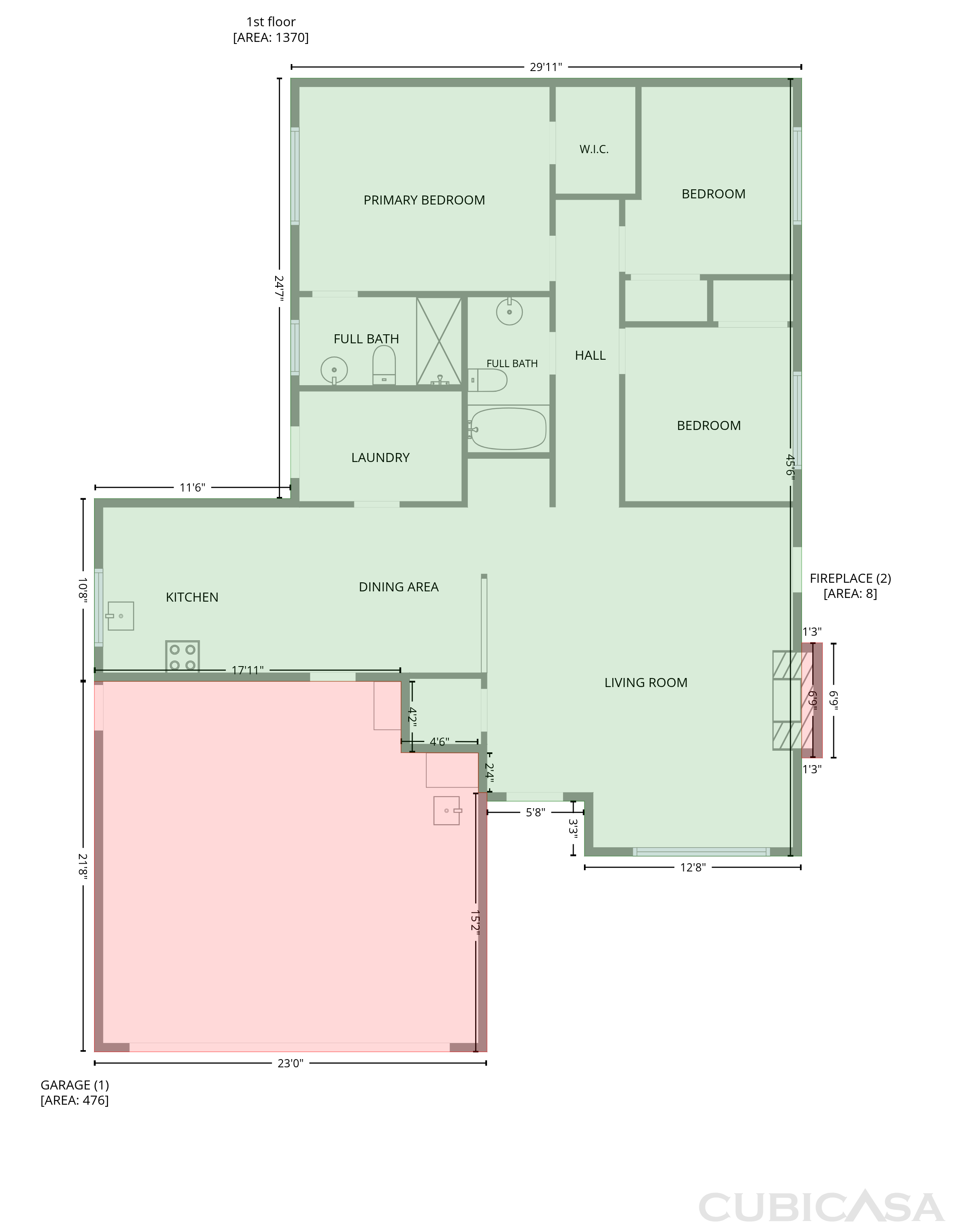 Main Floor of 1110 N Las Posas Ct, Ridgecrest, CA