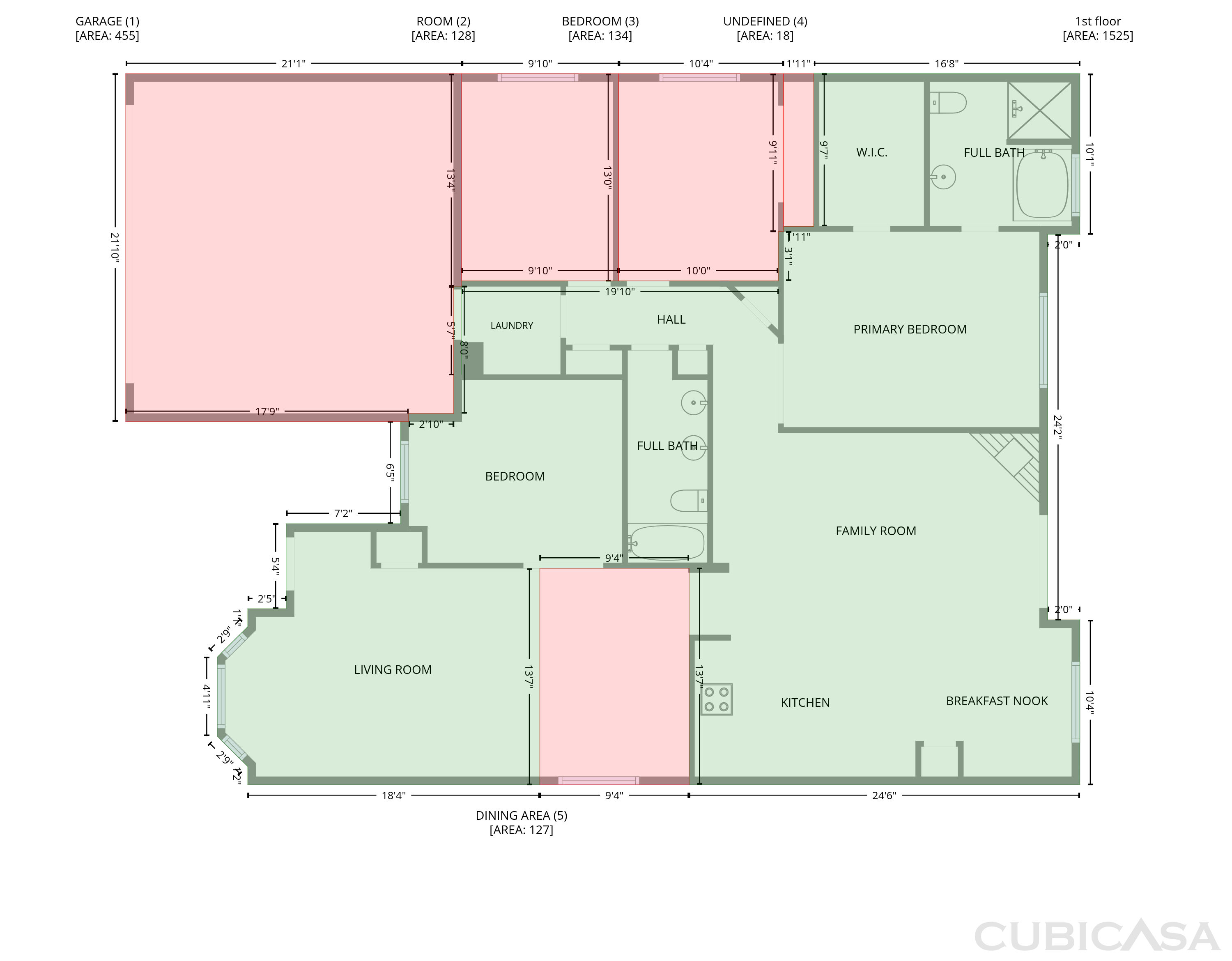 Main Floor of 3113 W Corte Olivia, Tucson, AZ