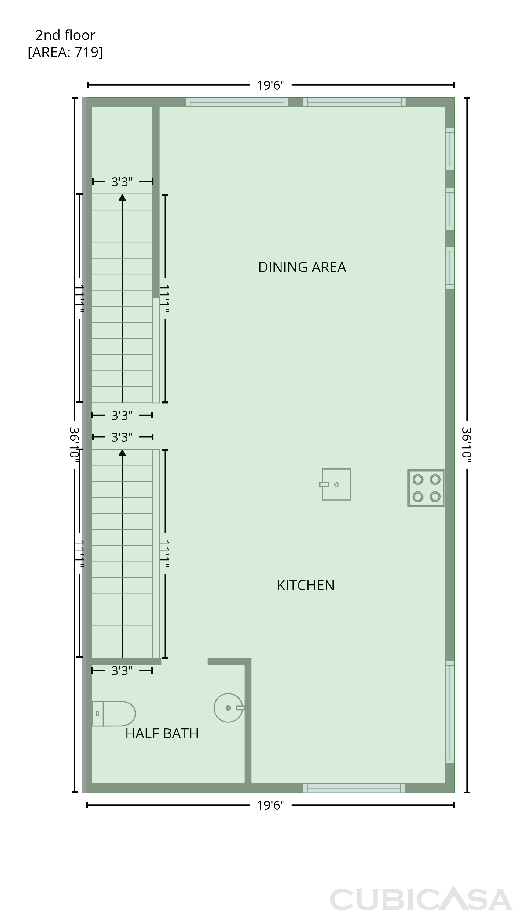 Second Floor of 22998 SE Cherry St, Black Diamond, WA