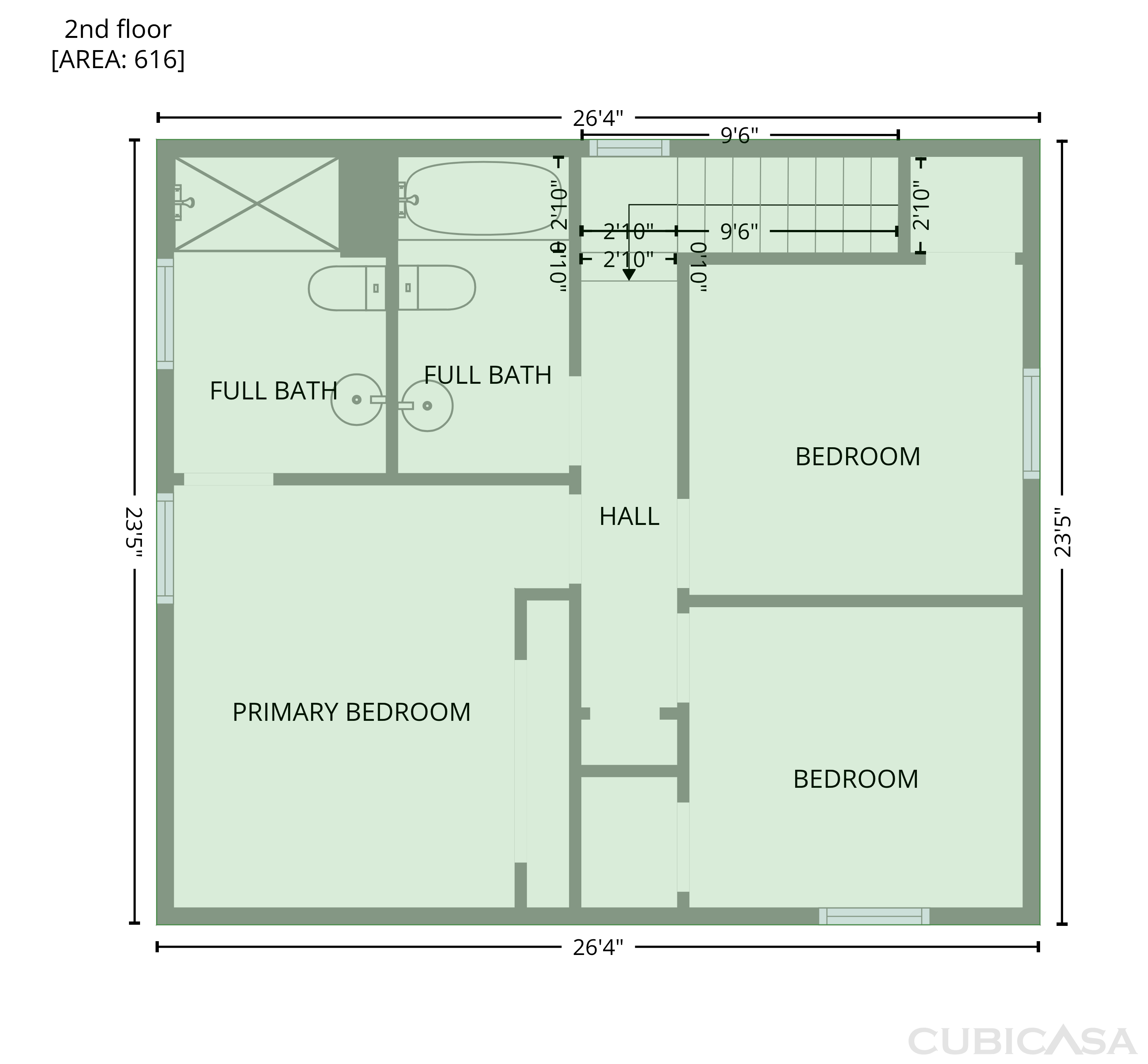 Second Floor of 104 Nottingham Ct, Summerville, SC