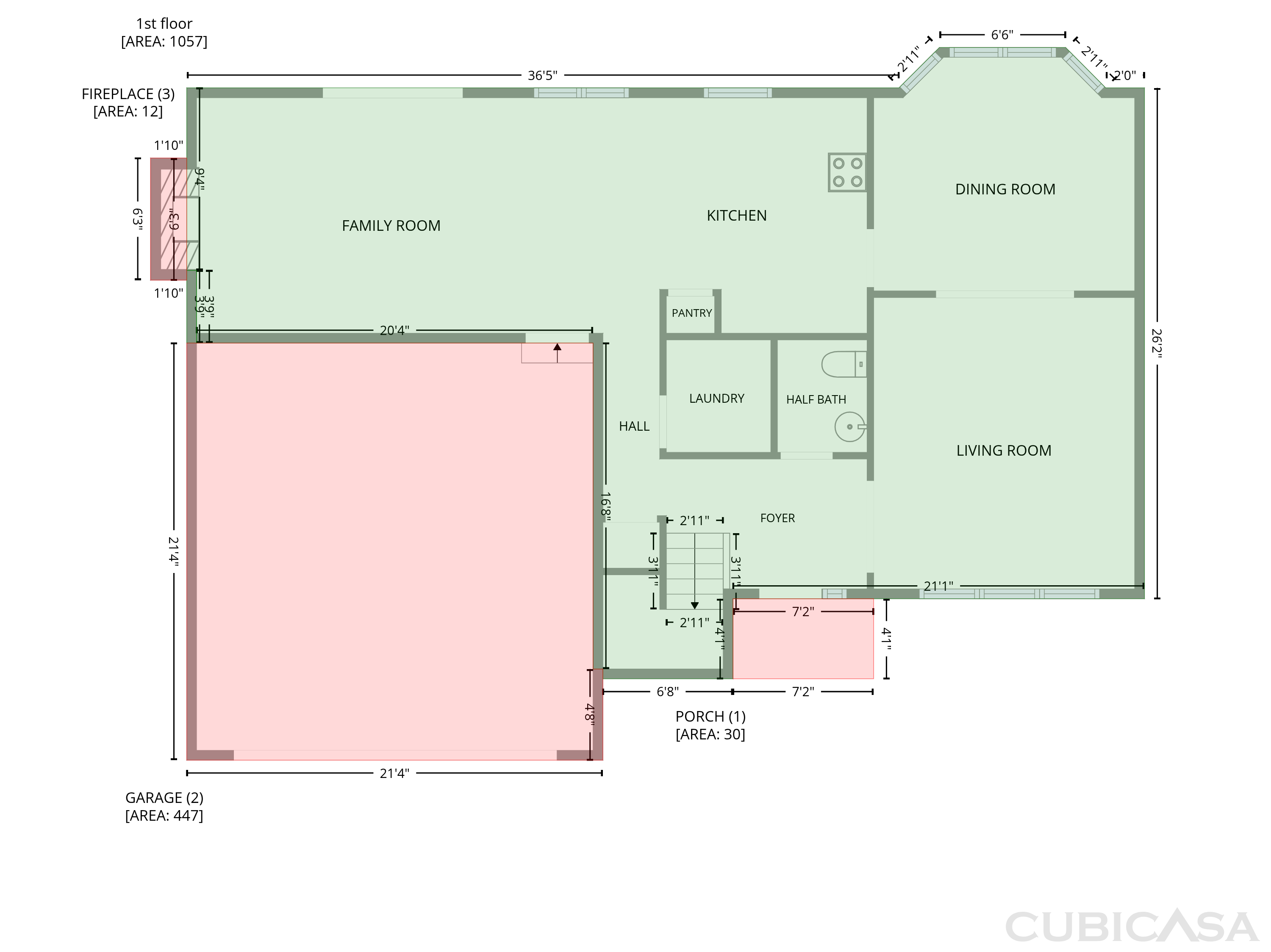 Main Floor of 7641 Germander Ln, Indianapolis, IN