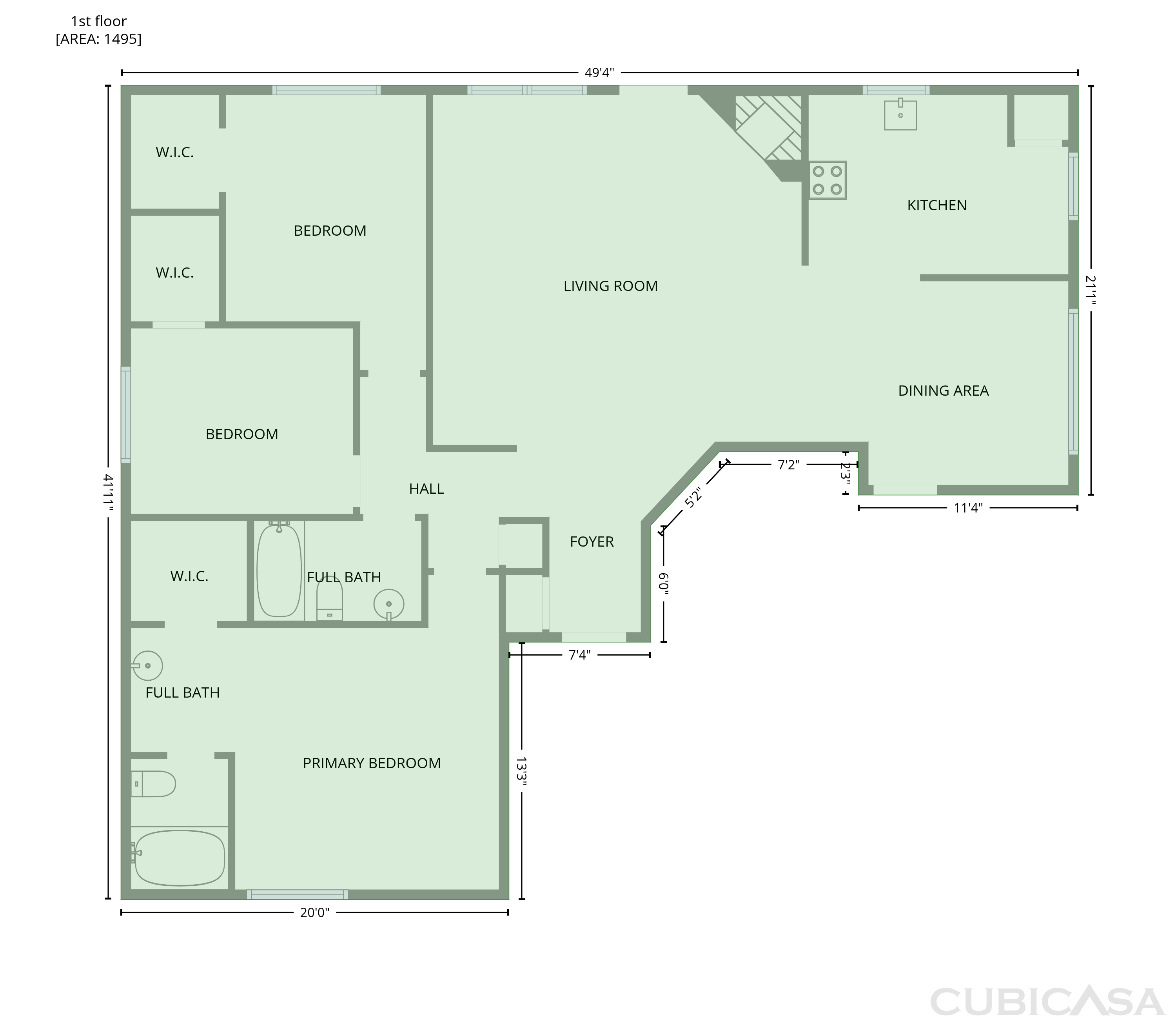 Main Floor of 6710 Renfro Dr, Richmond, TX