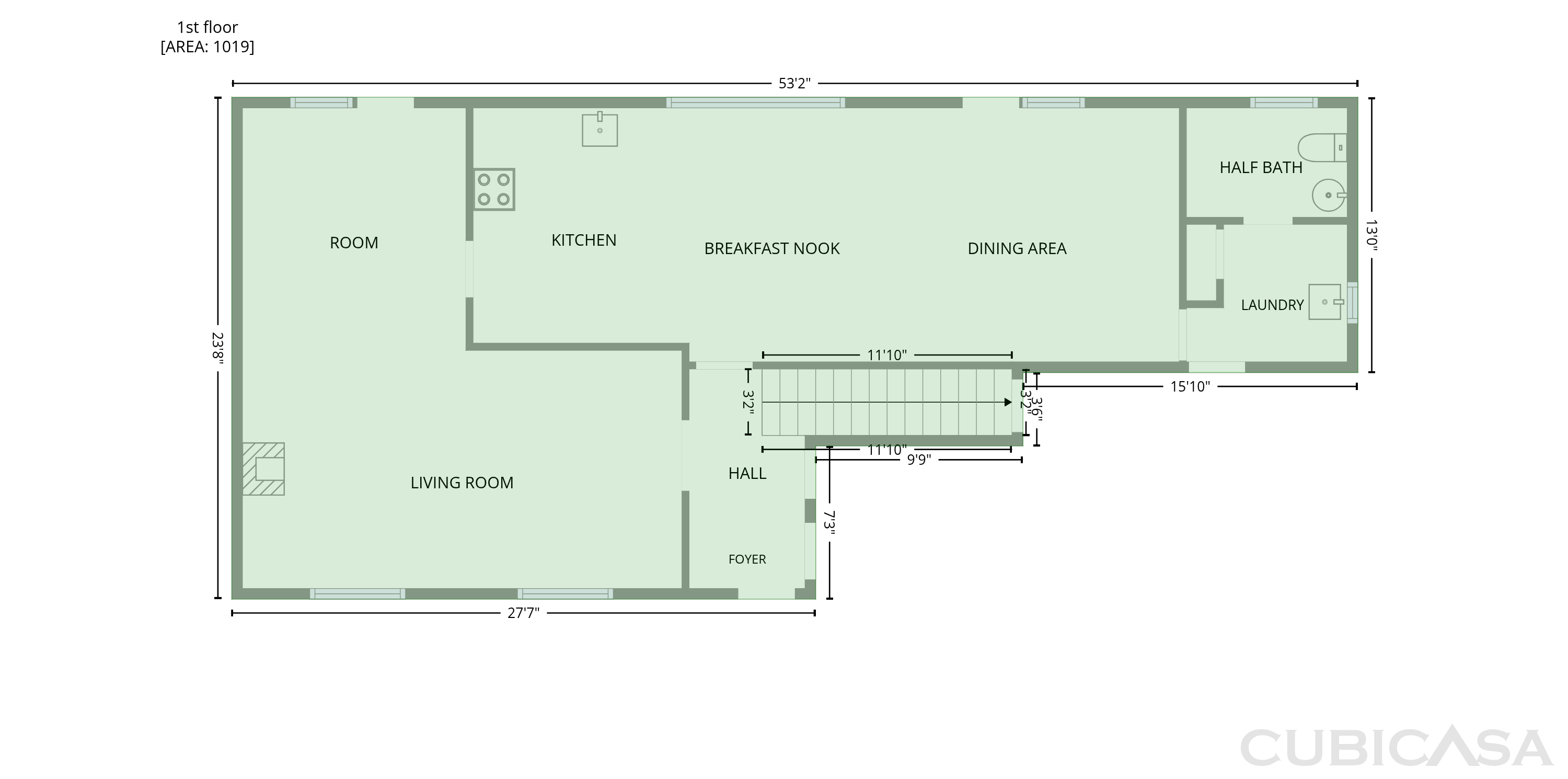 Main Floor of 15830 Hilltop Dr, Kemp, TX