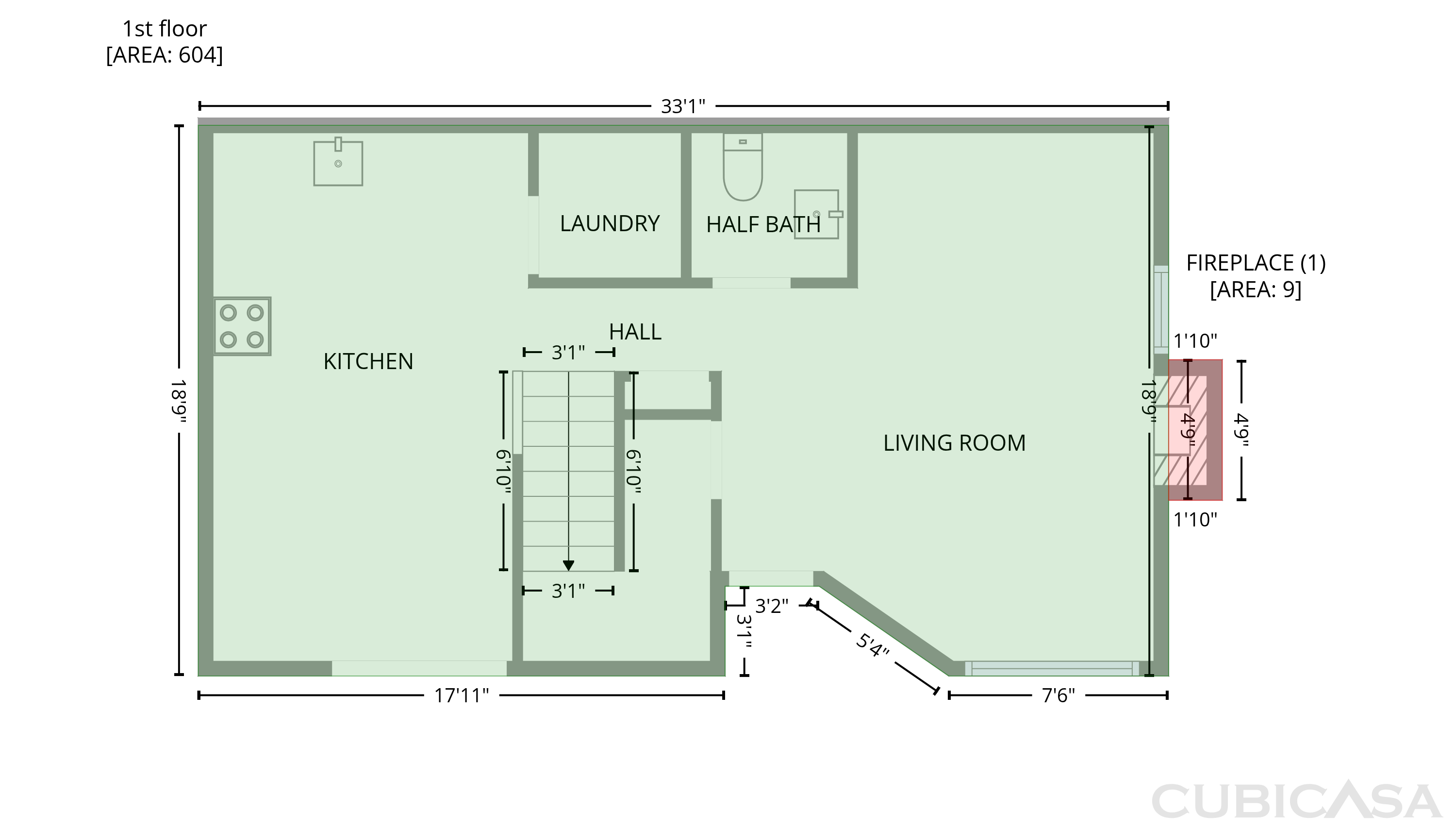 Main Floor of 2040 S Longmore, Mesa, AZ