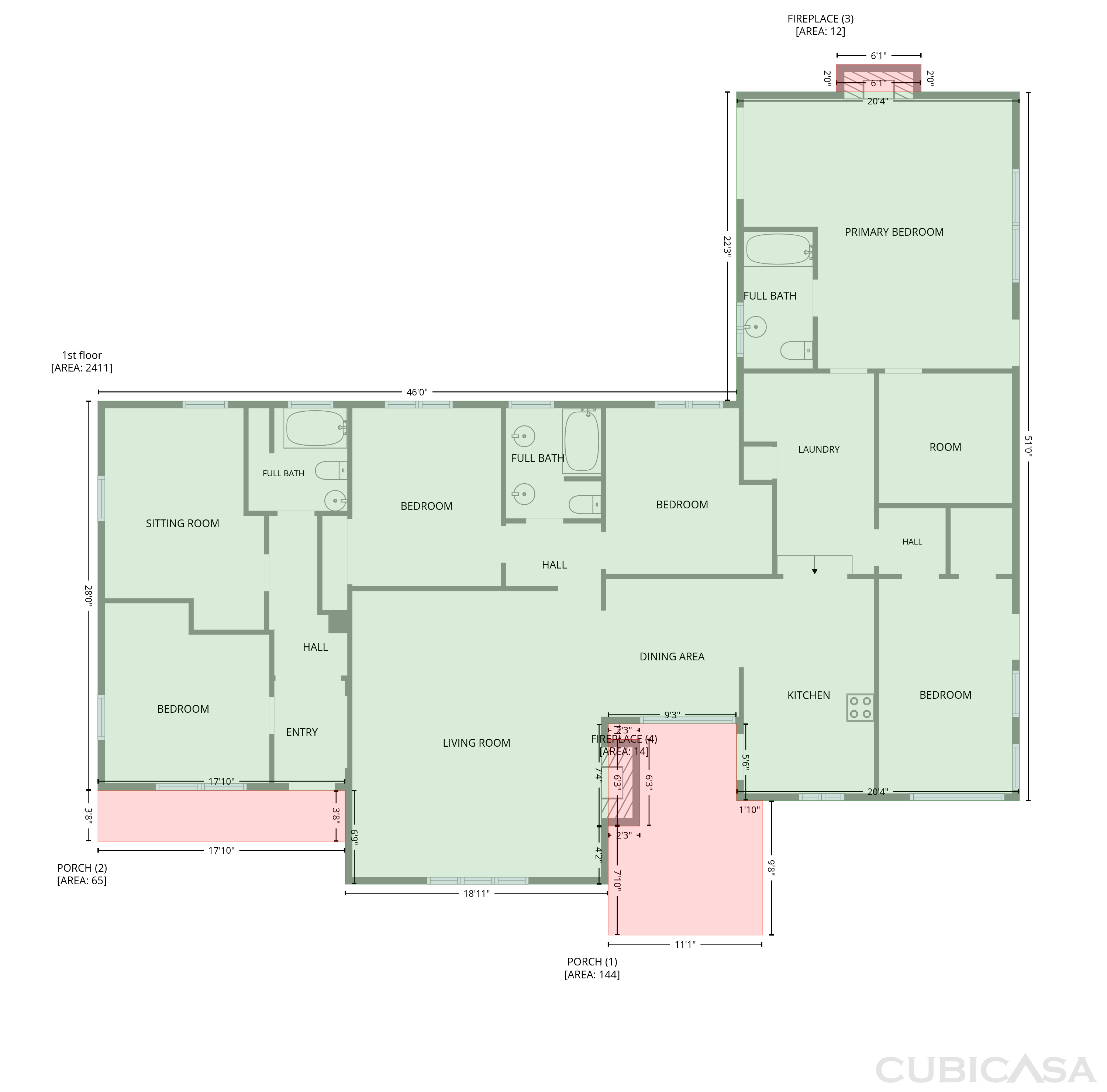 Main Floor of 1213 Boulevard Rd SE, Olympia, WA
