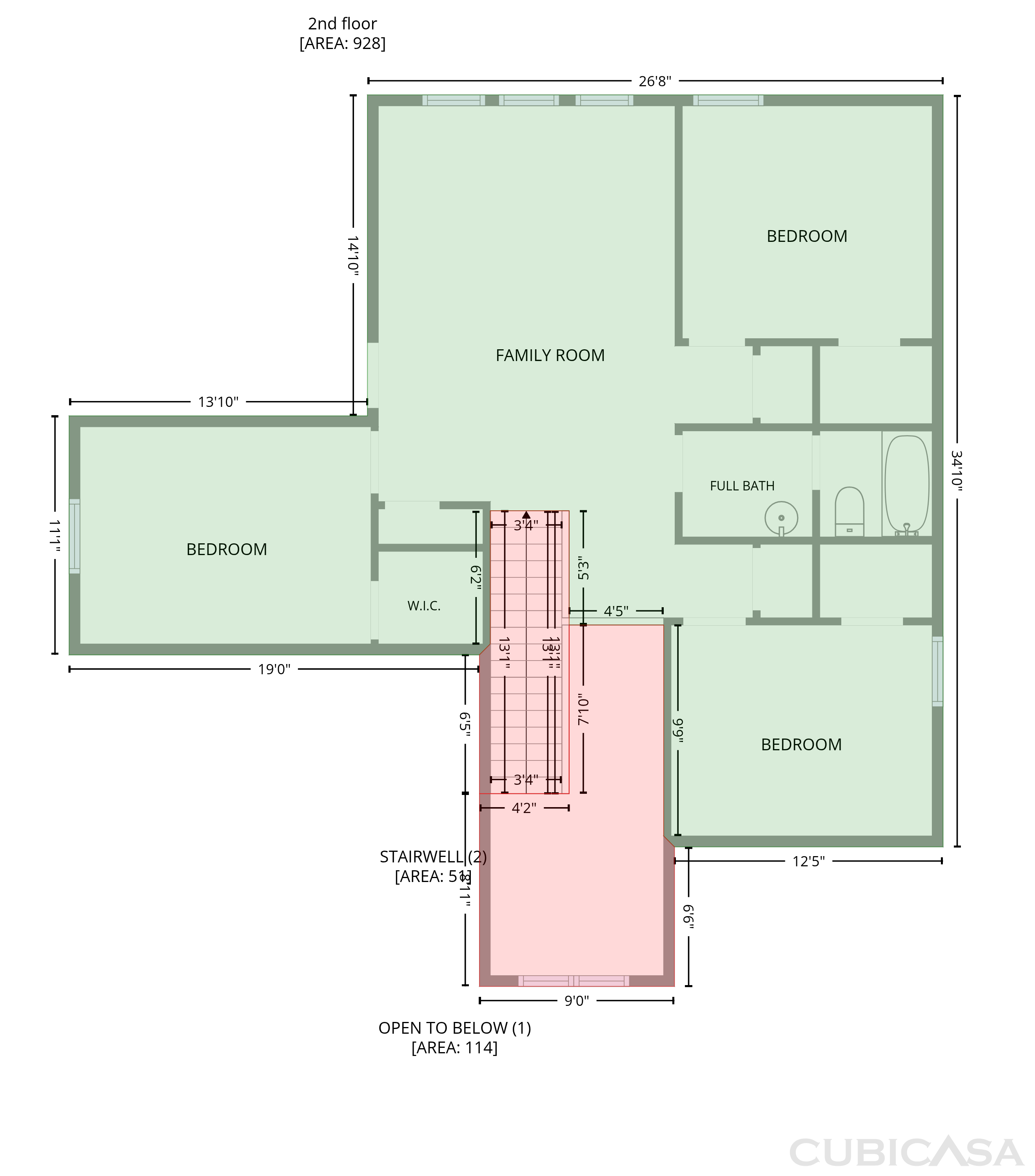 Second Floor of 402 N Race St, Tioga, TX