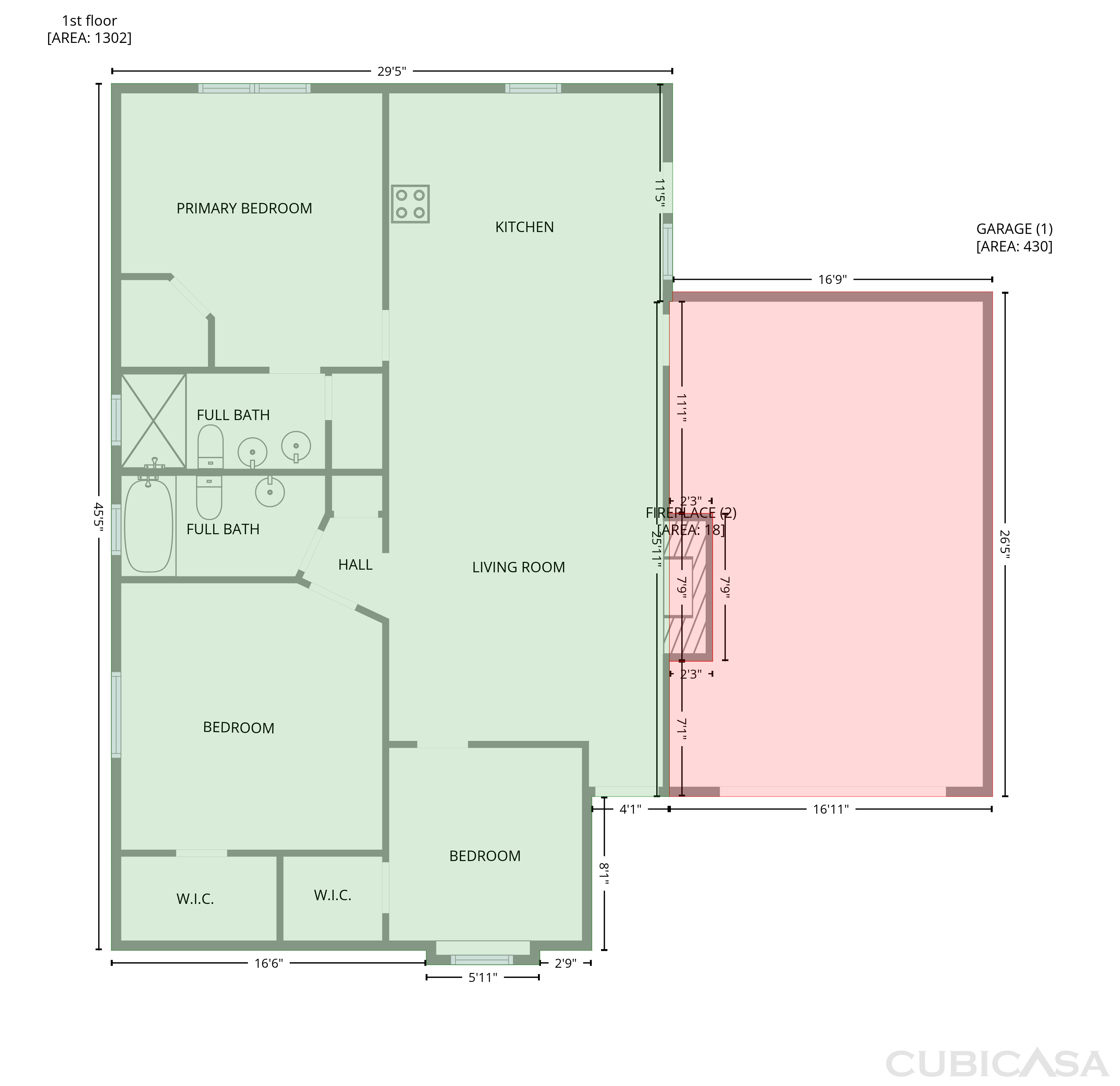 Main Floor of 13214 Deepwater Cir, Corpus Christi, TX