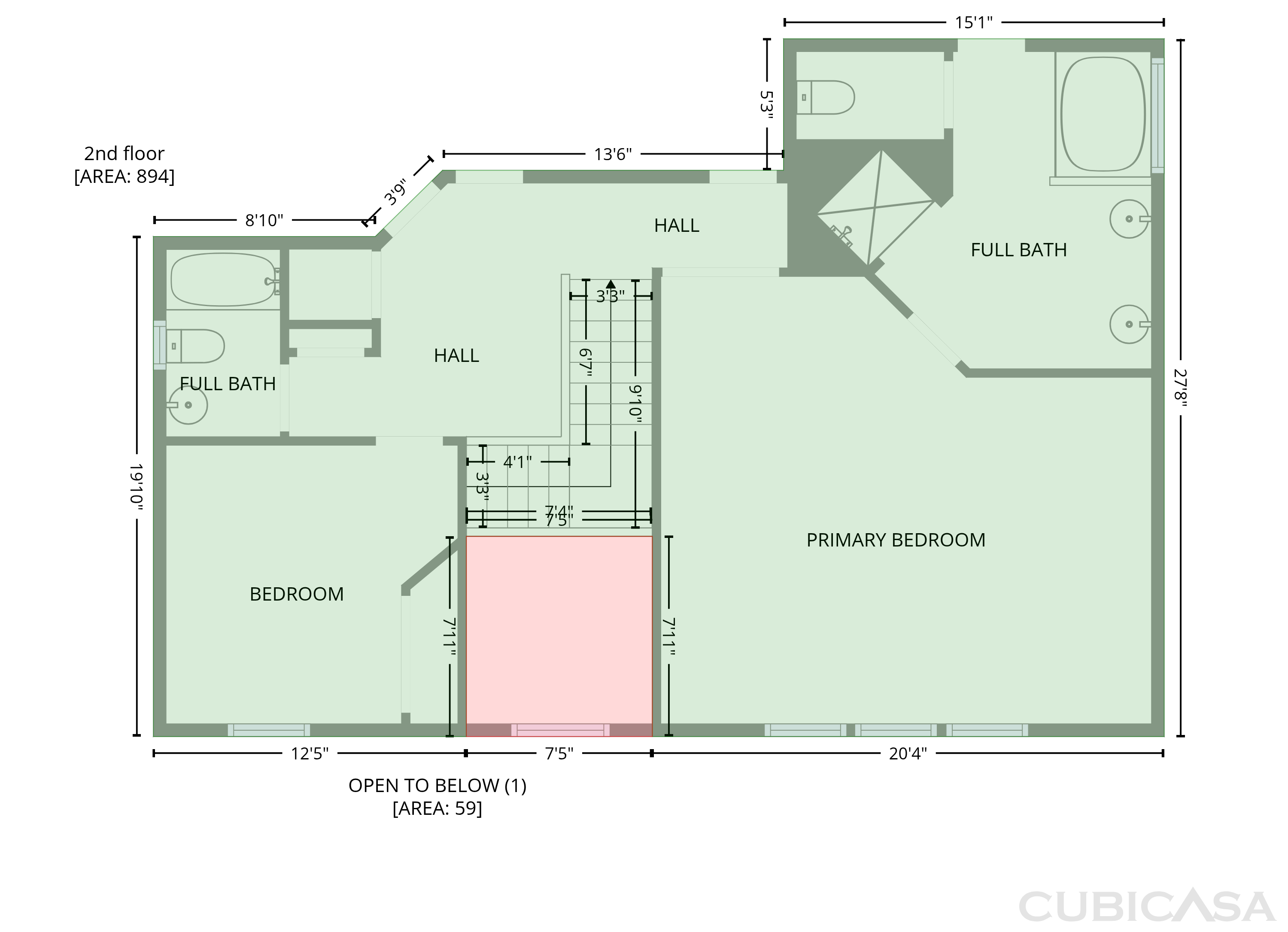 Second Floor of 861 Pimernel Ln, Plano, TX