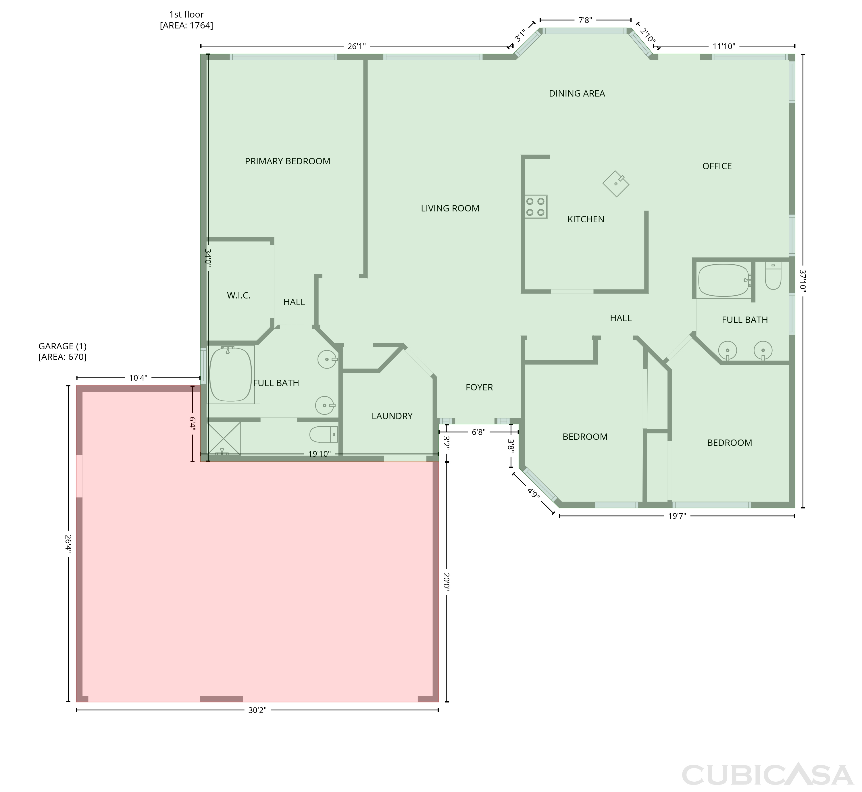 Main Floor of 23626 N 45th Ave, Glendale, AZ