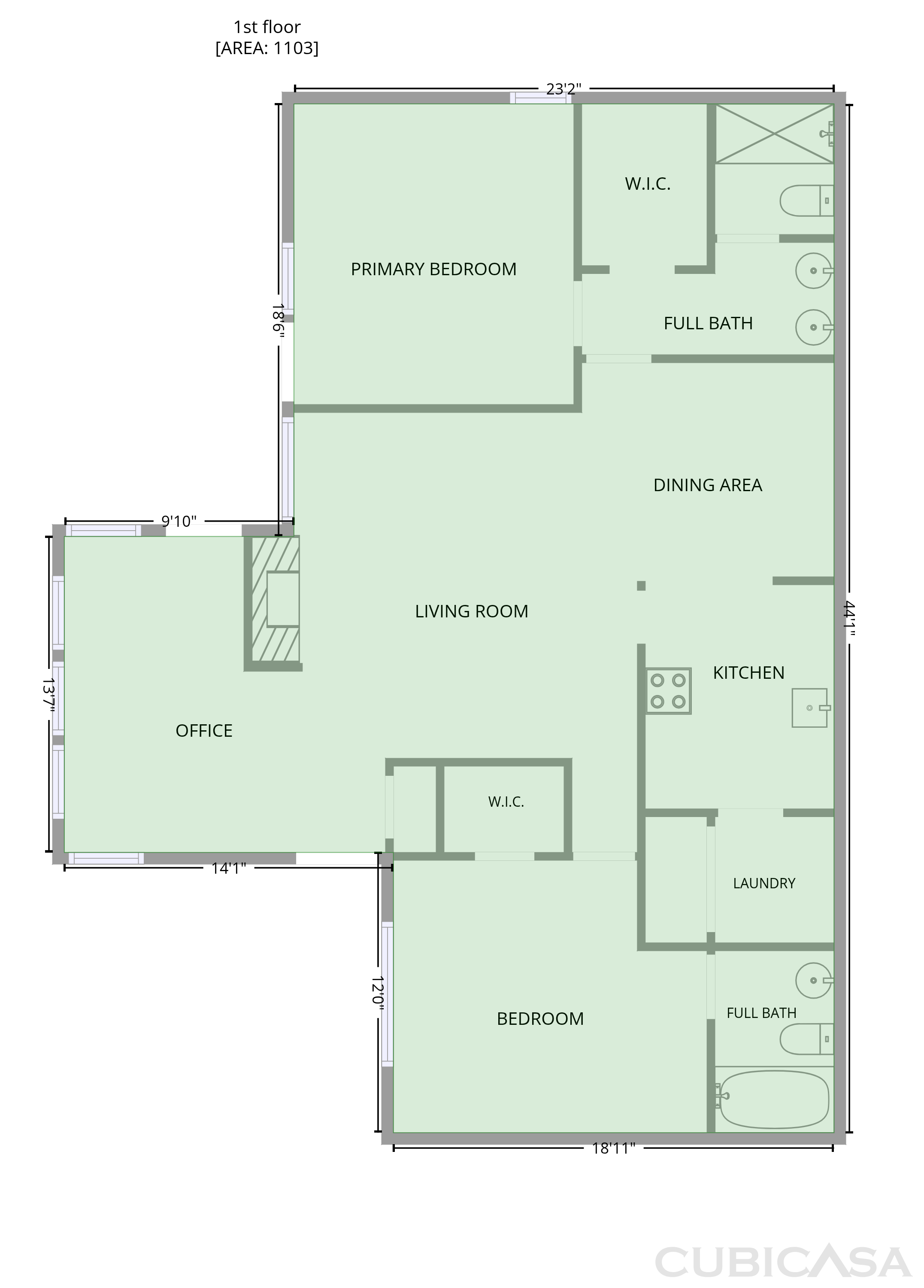 Main Floor of 1113 Lake Pointe Cir, Roswell, GA