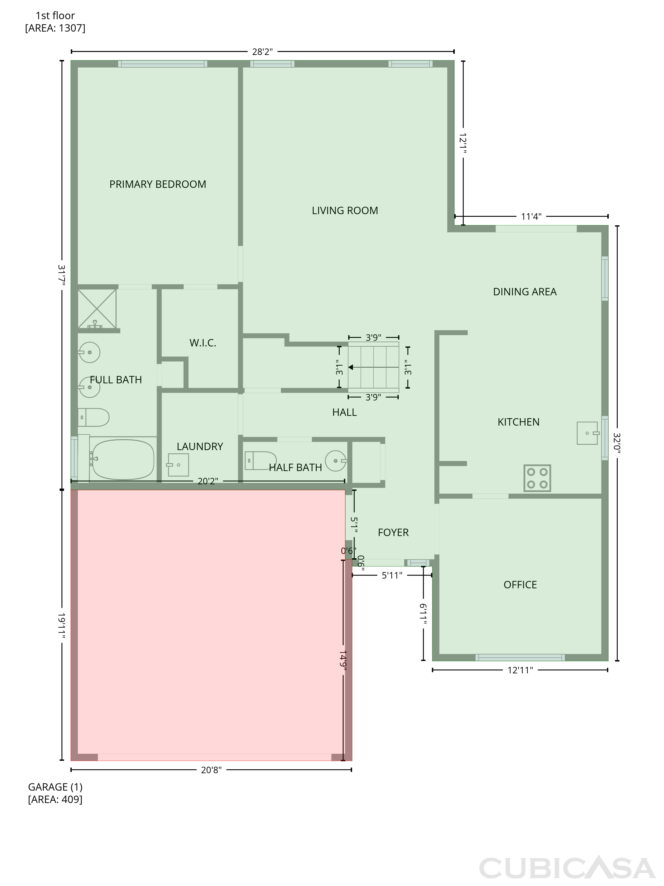 Main Floor of 1021 Dekleva Dr, Apopka, FL