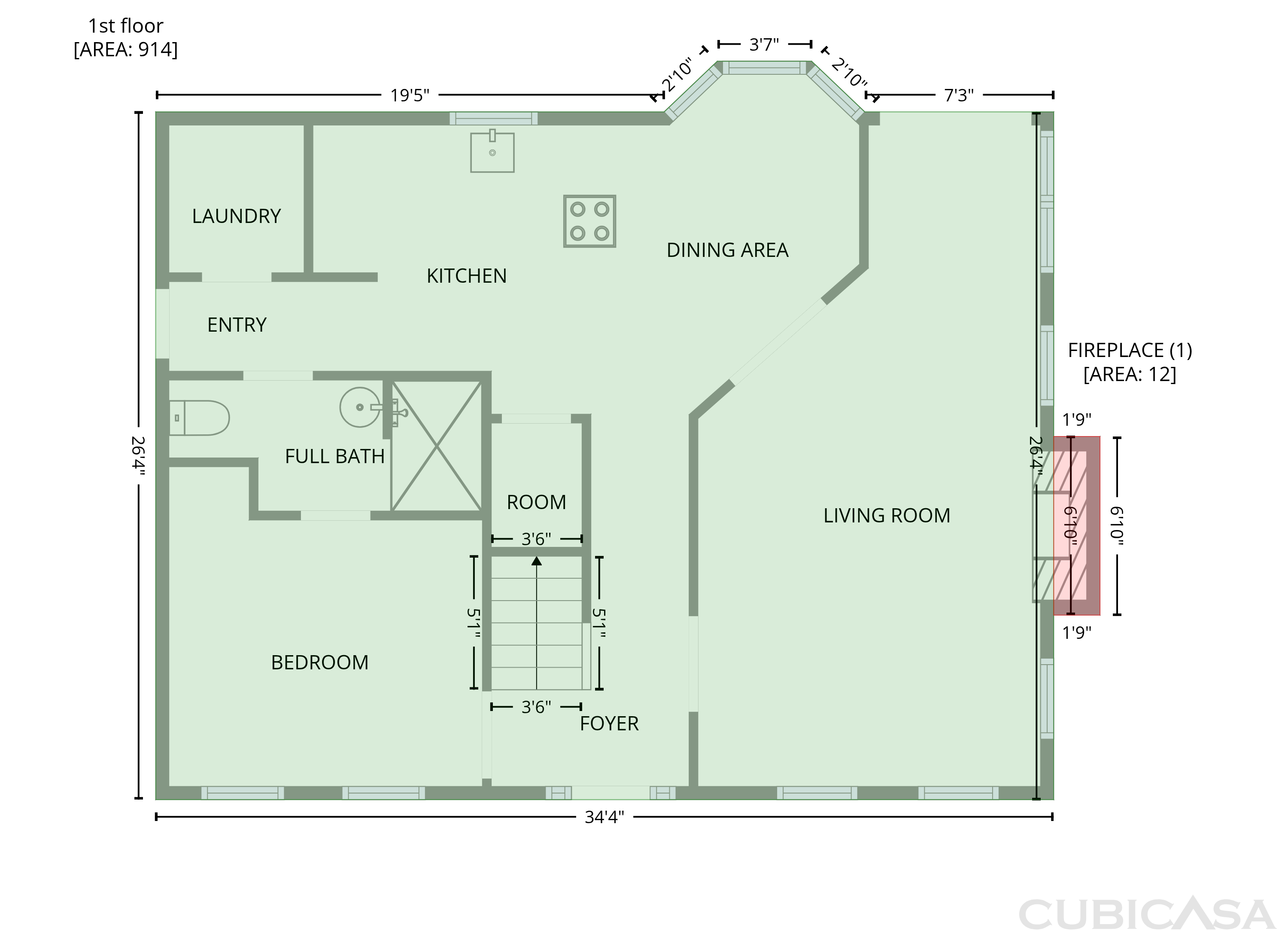 Main Floor of 7 Barrington Ct, Sharpsburg, GA