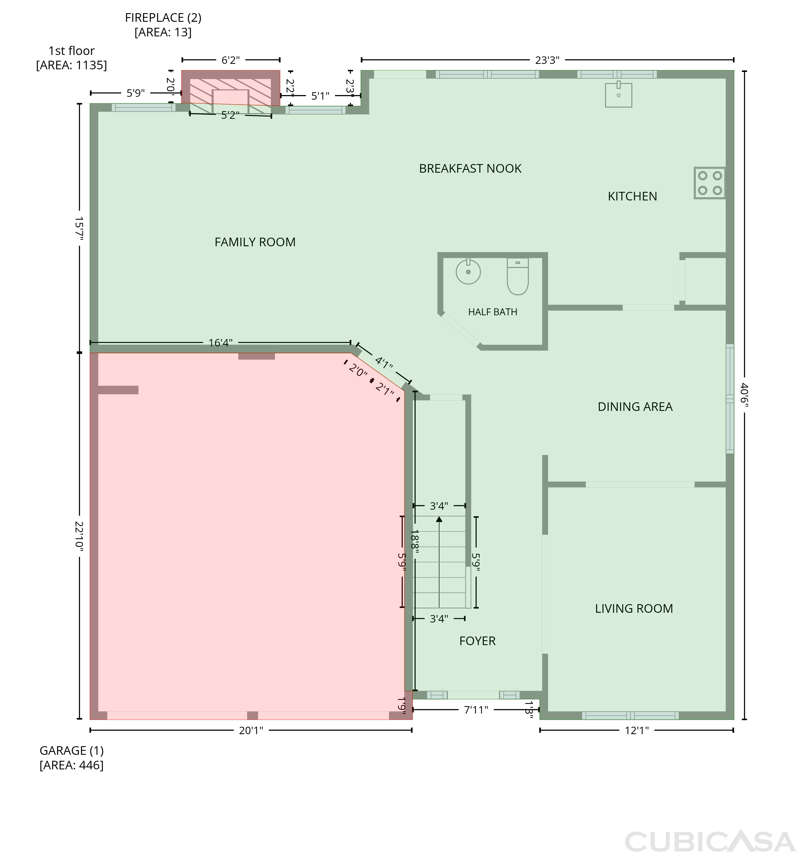 Main Floor of 6543 Chason Woods Ct, Jonesboro, GA