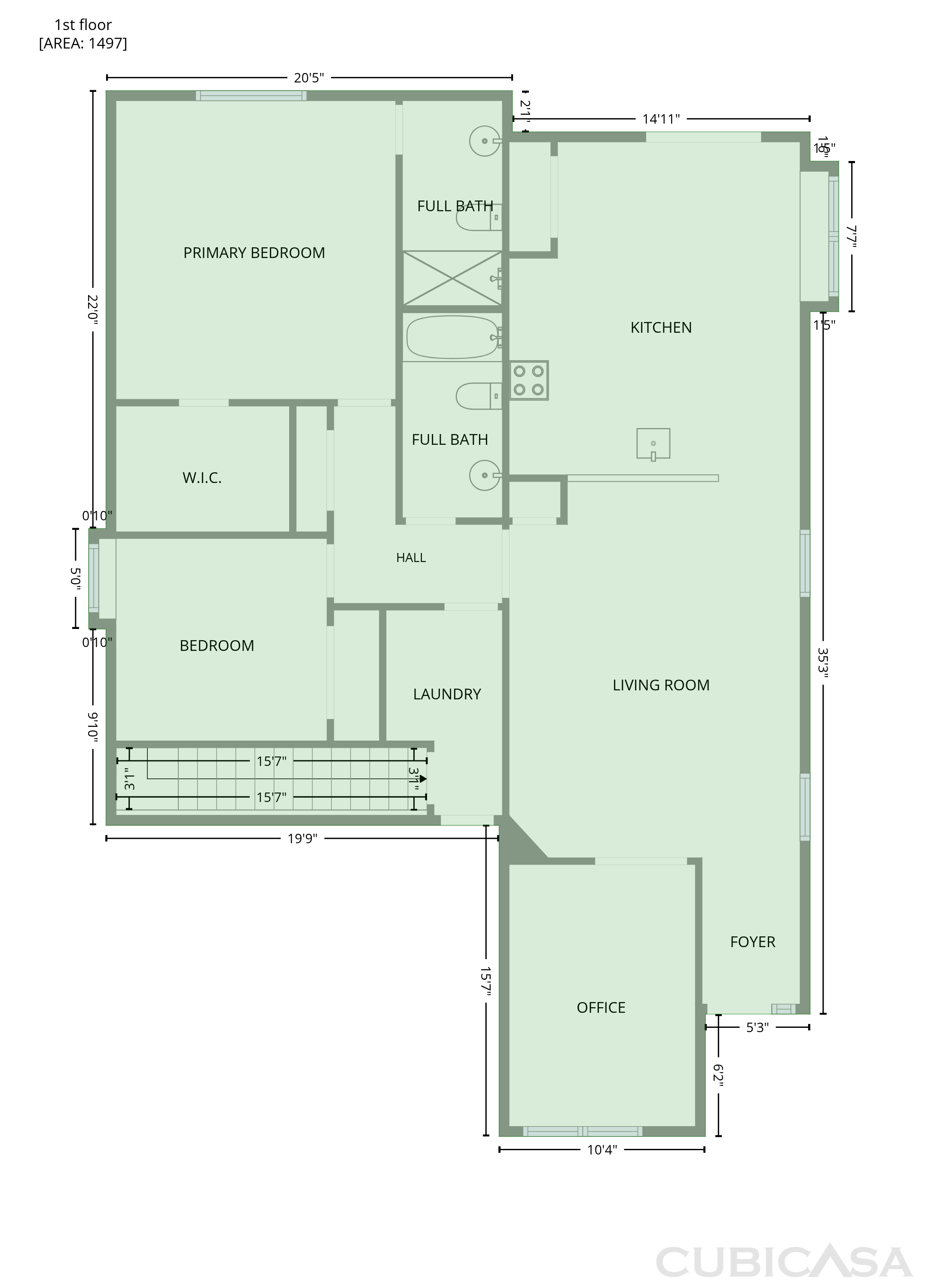 Second Floor of 10273 Olathe St, Commerce City, CO