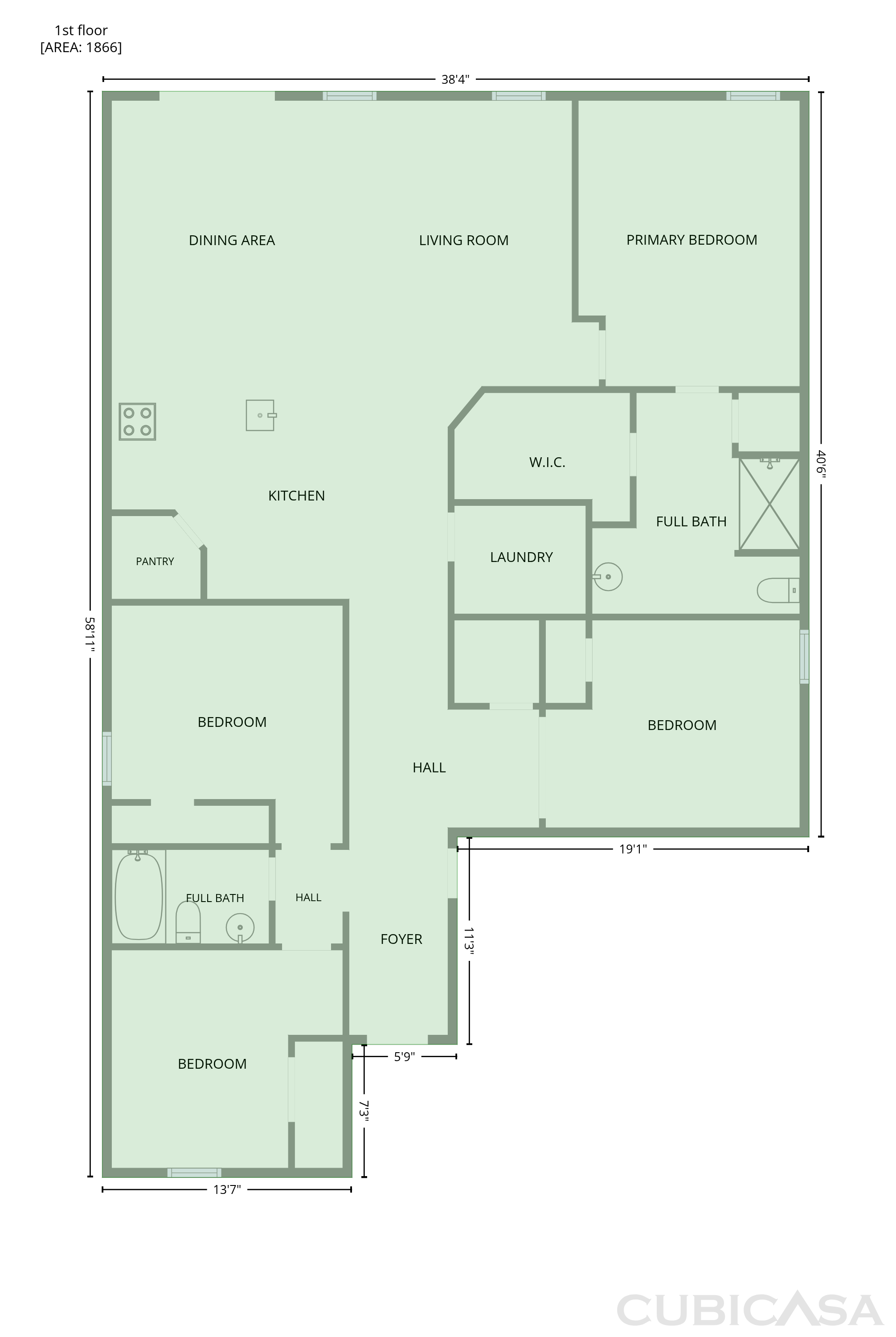 Main Floor of 258 Red Ridge Ln SW, Sunset Beach, NC