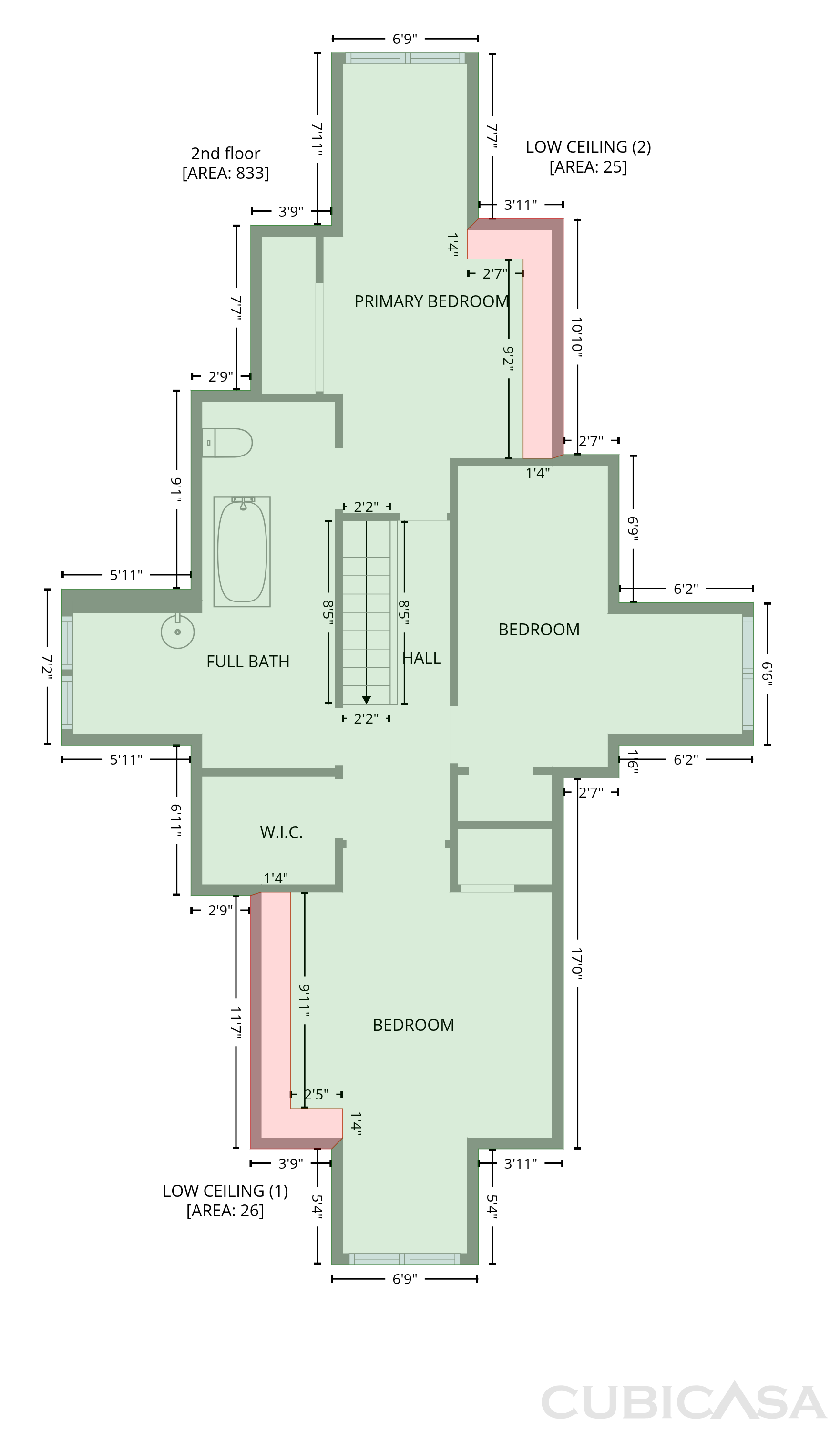 Second Floor of 114 E Clay St, Whiteville, NC