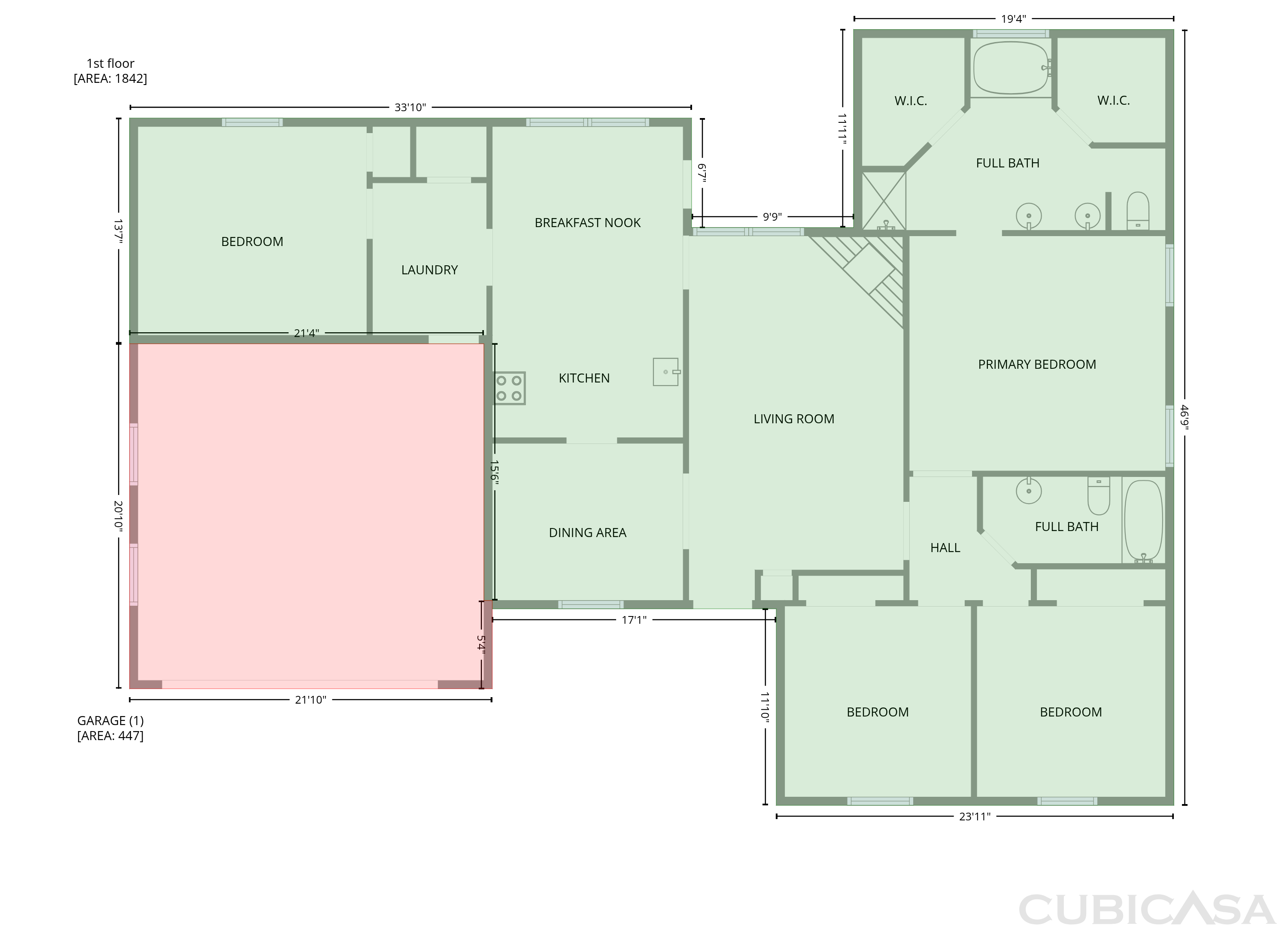 Main Floor of 223 Williston Dr, Huntsville, AL