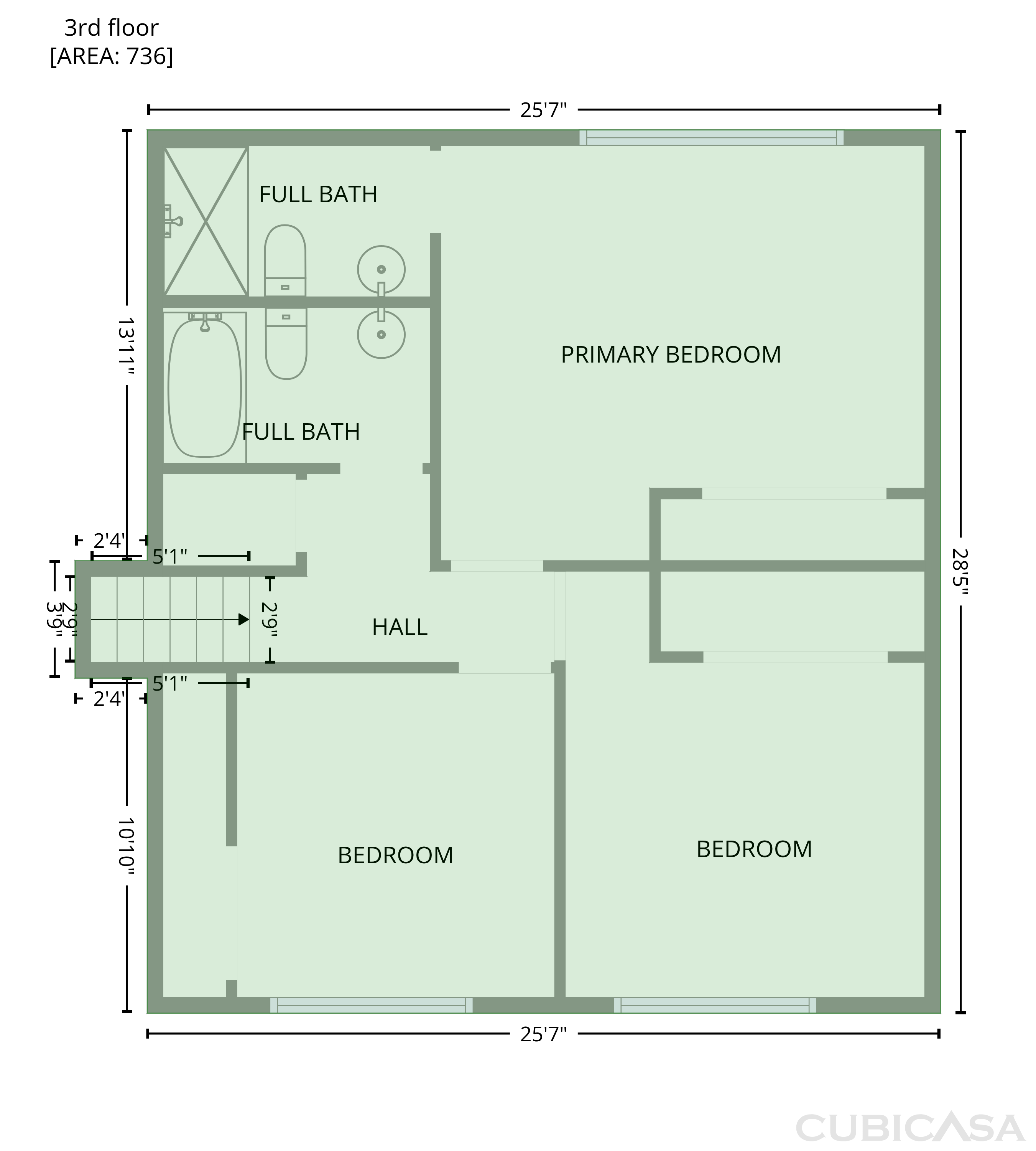 Third Floor of 6330 Tahoe Dr, Atlanta, GA