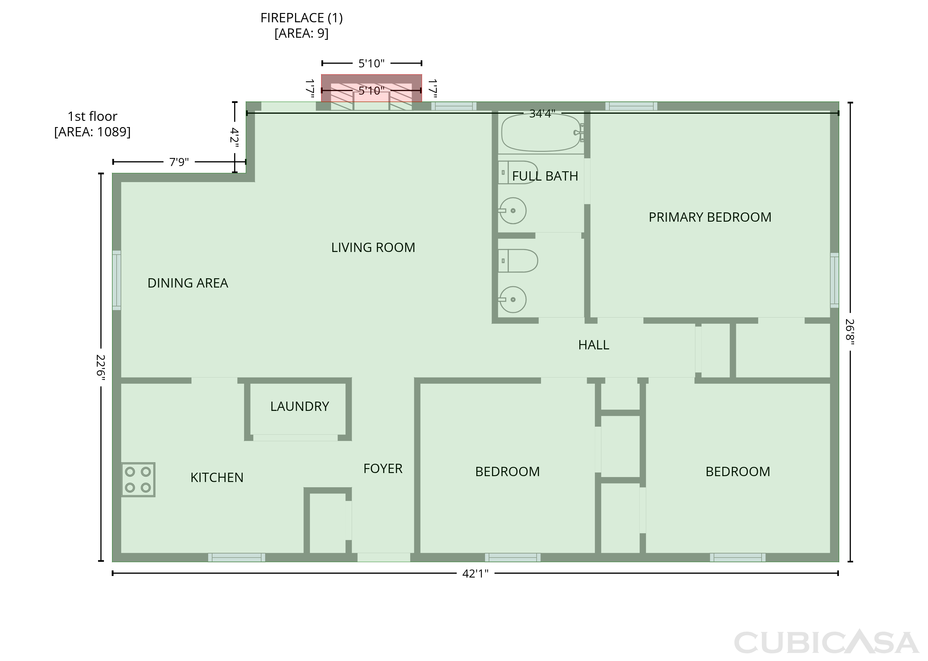 Main Floor of 6312 Old Hickory Ct, Charlotte, NC