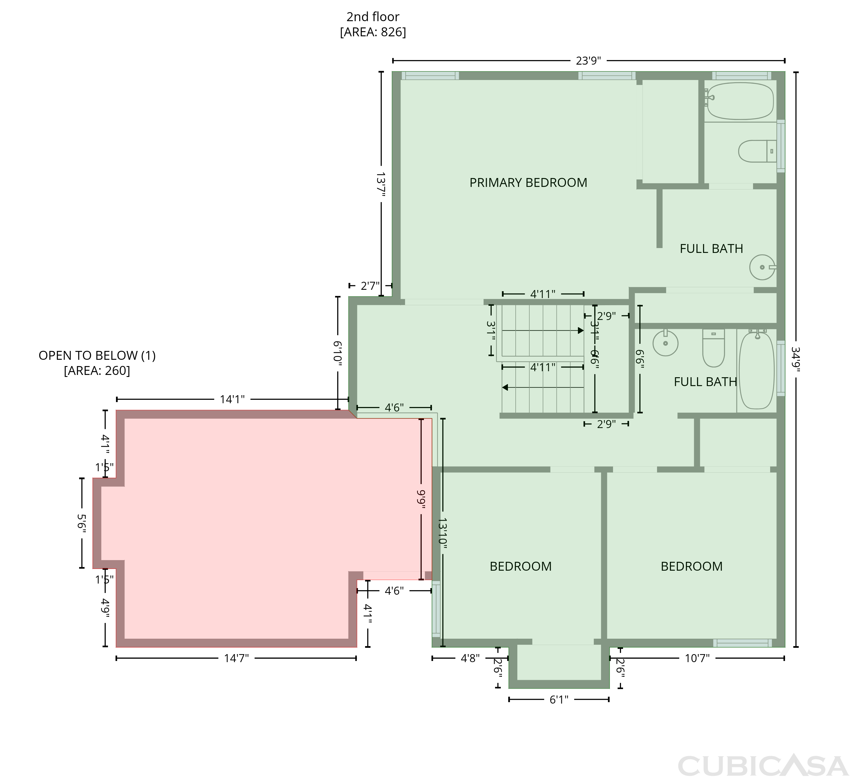 Second Floor of 807 Mountain Meadows Dr, Katy, TX