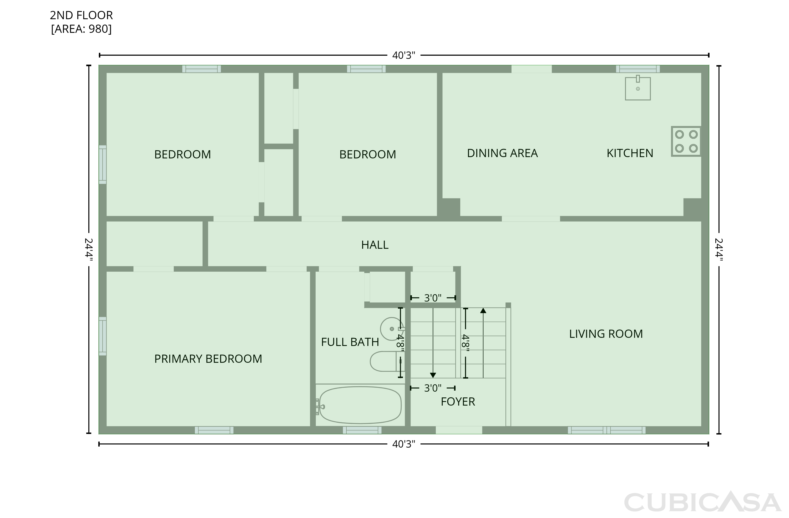 Second Floor of 613 W Hulett St, Edgerton, KS