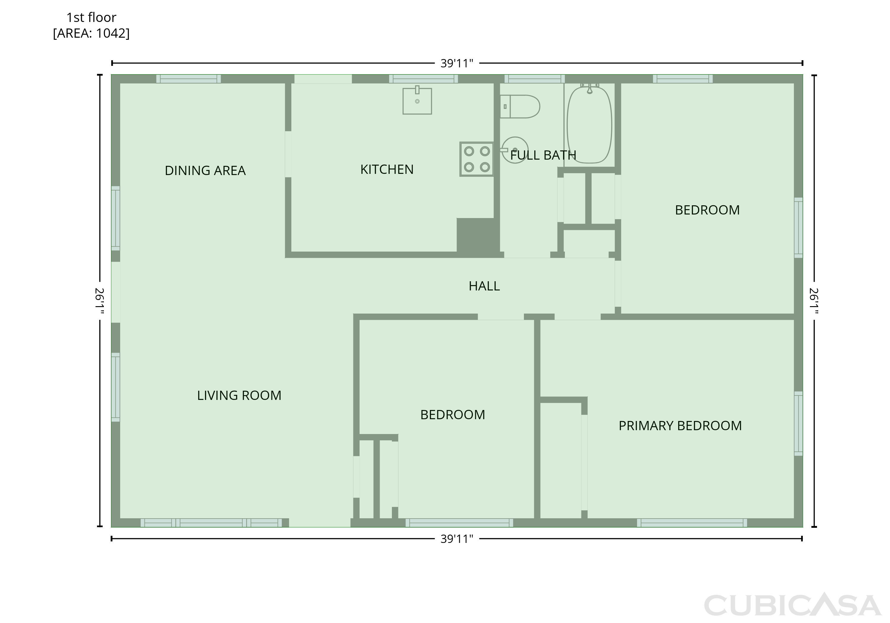 Main Floor of 314 Langston Dr, Greenville, SC