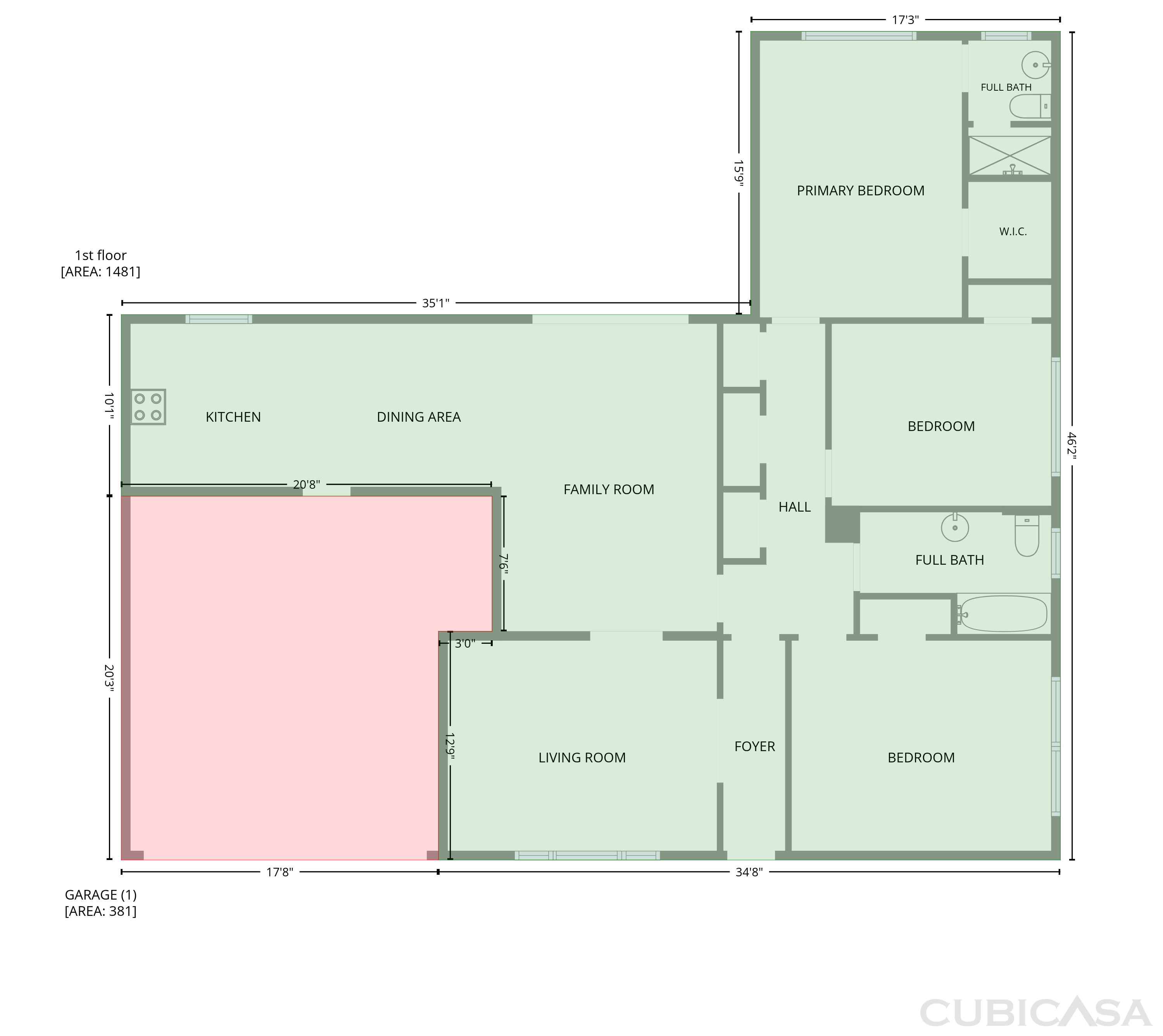 Main Floor of 9538 Skyline Dr, Houston, TX