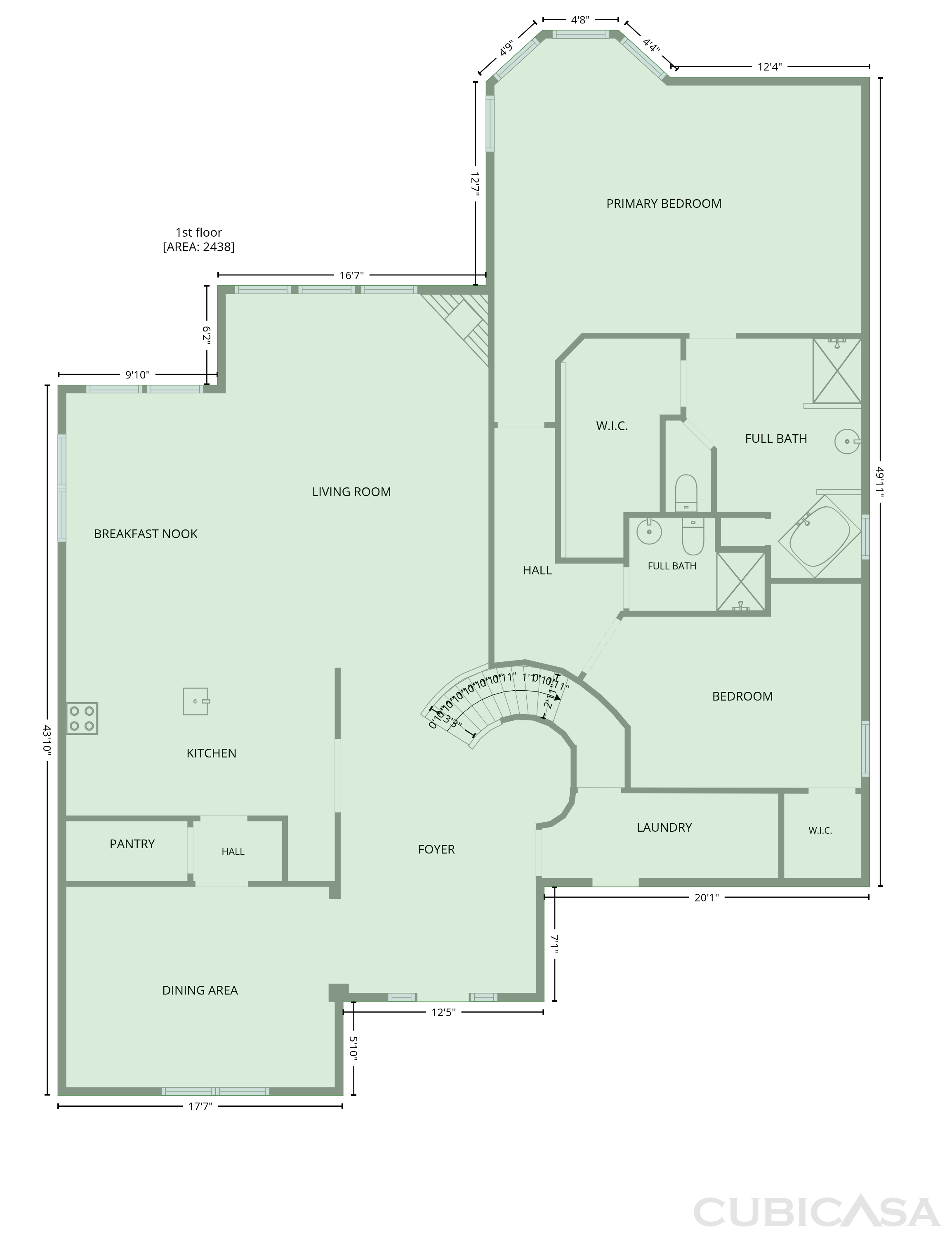 Main Floor of 1803 High Meadow St, Glenn Heights, TX